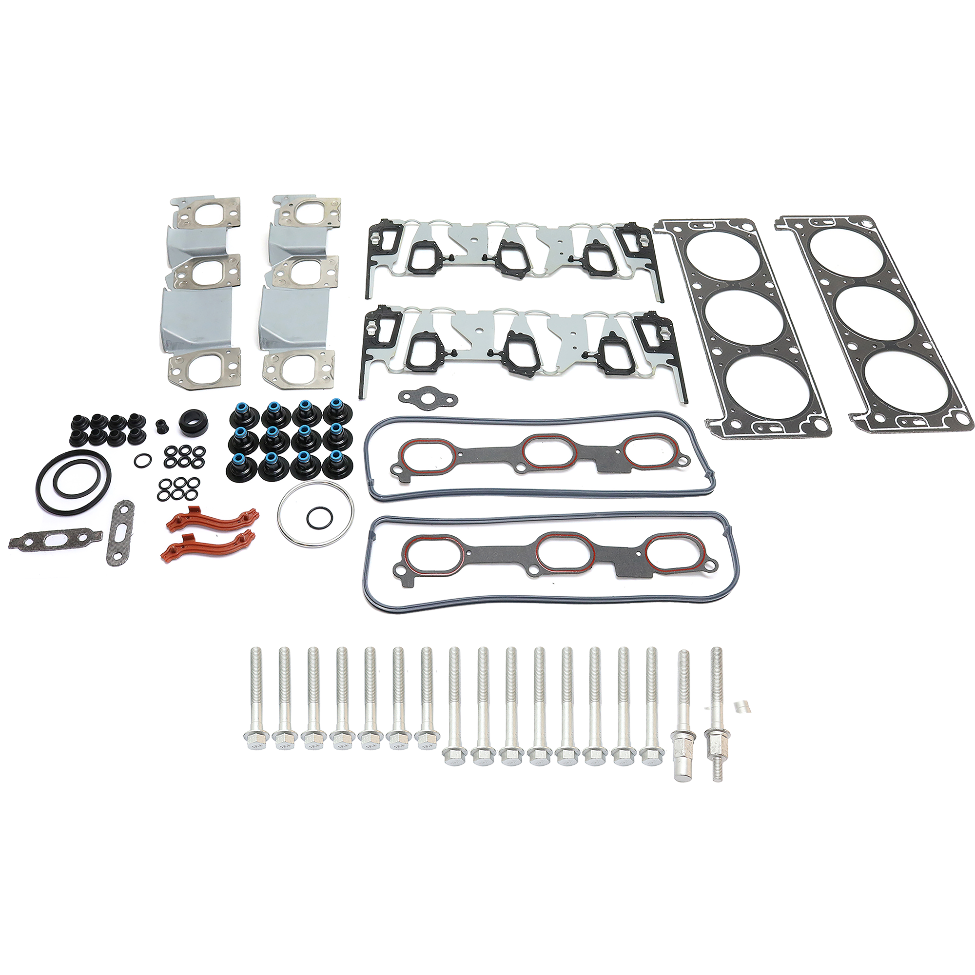 AM TERRAZA UPLANDER 05-06 HEAD GASKET SET 18 pc Kit 6 Cyl 3.5L Engine w Cylinder Head Bolt Cylinder Head Gasket SKU KIT 051018-11 OEM 27318-852252-141006901 GS33377