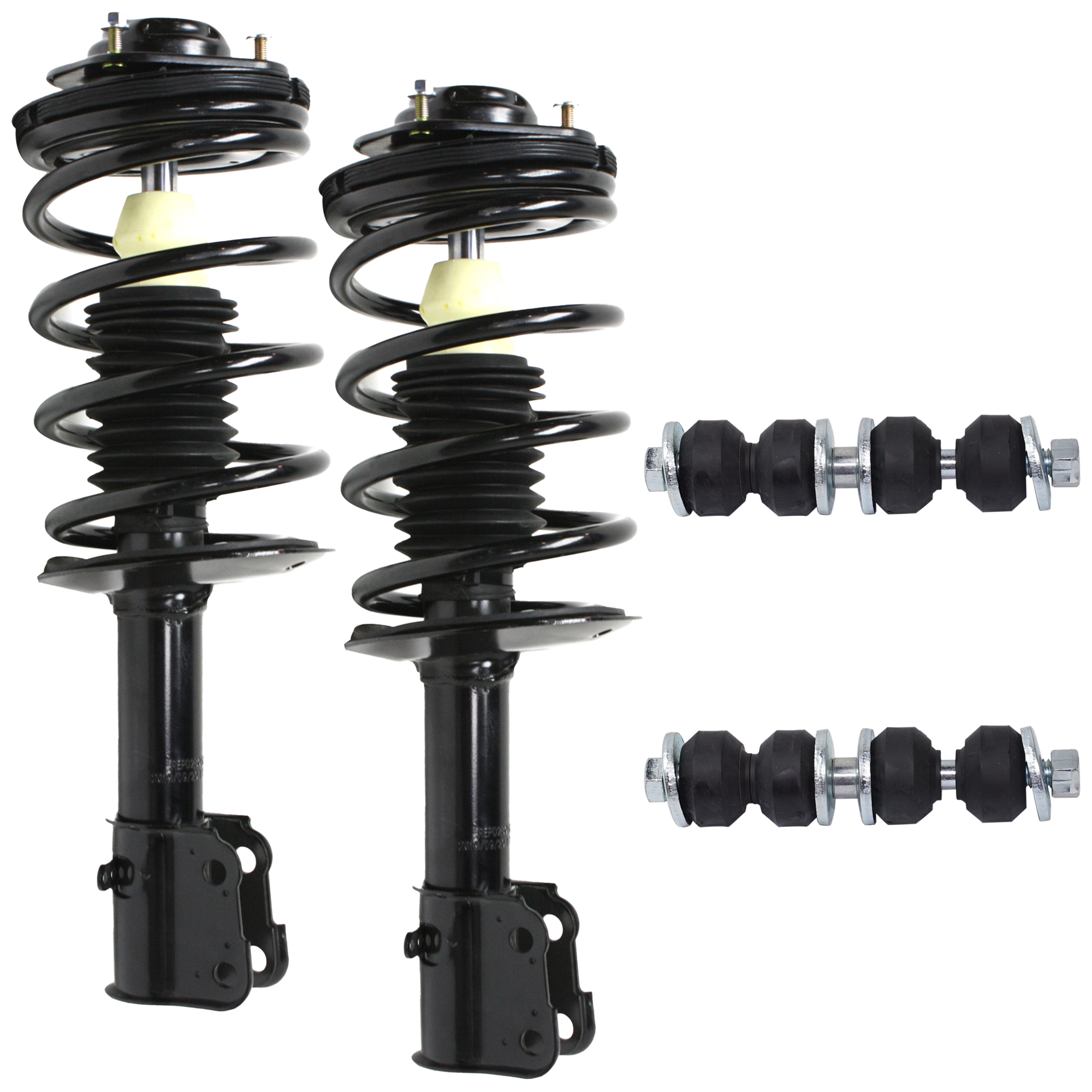 AM NEON 00-05 SX 2.0-03-05 FRONT FULLY LOADED STRUT RH AND LH Gas Charged Twin tube 4 pc Kit with Sway Bar Link SKU KIT 051024 C126 OEM 4656354AD 5272890AB 2651416-52