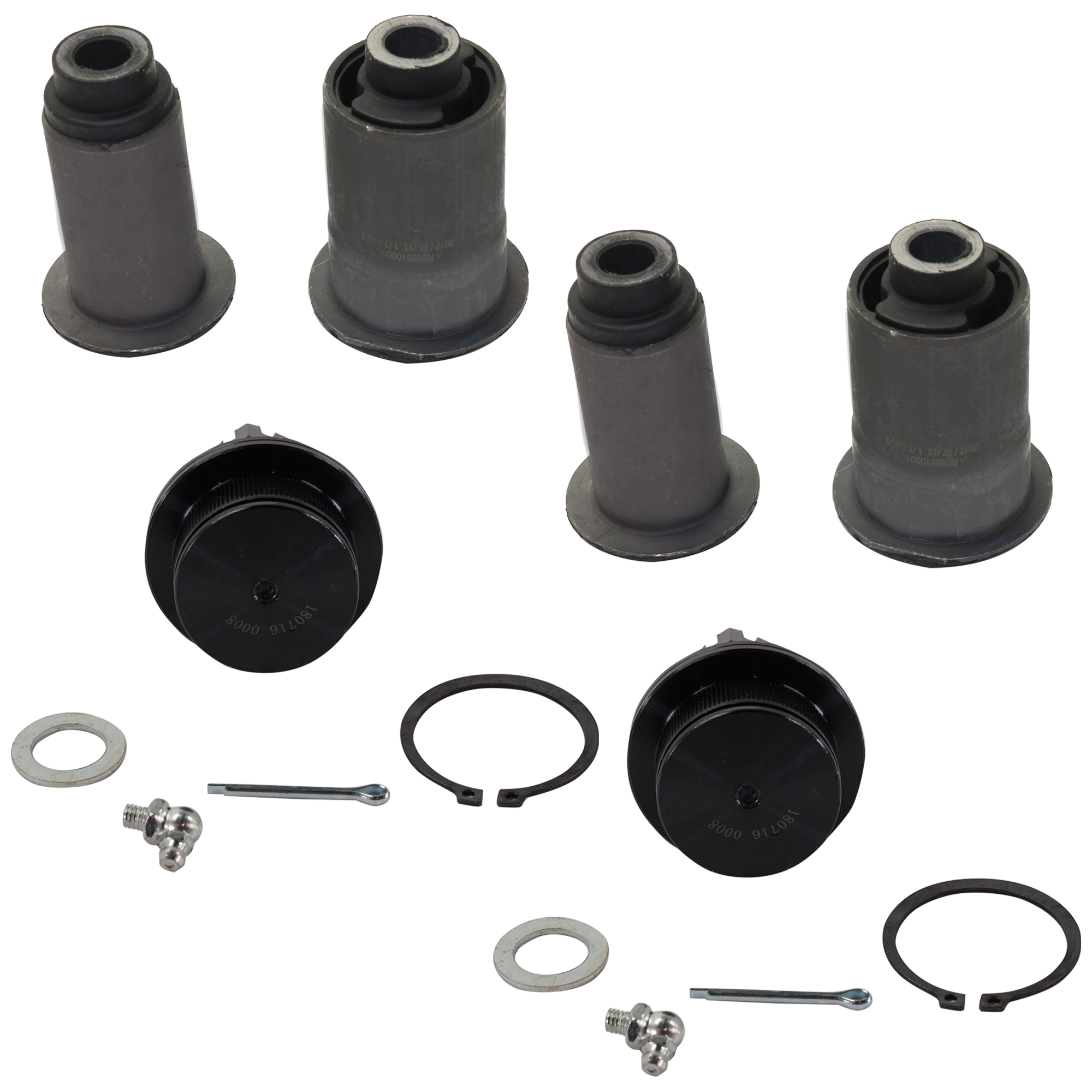 AM RAM 1500-02-05 FRONT CONTROL ARM BUSHING Lower 4 pc kit with Ball Joint SKU KIT 051024 C146 OEM 2673656-5651290-45G9290-45G930