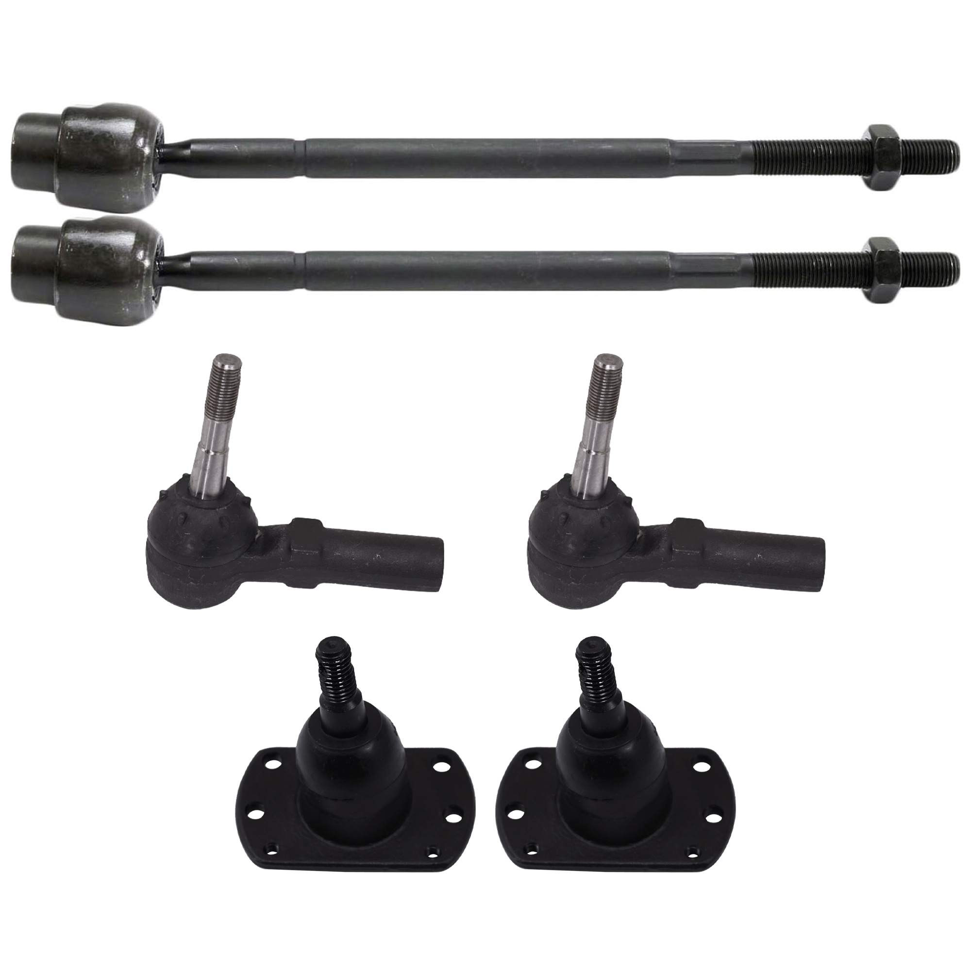 AM REGAL 96-96 LUMINA 97-97 FRONT BALL JOINT RH AND LH 6 pc kit with Tie Rod End SKU KIT 051024 C64 OEM 282015-2601331-5051148-1798889