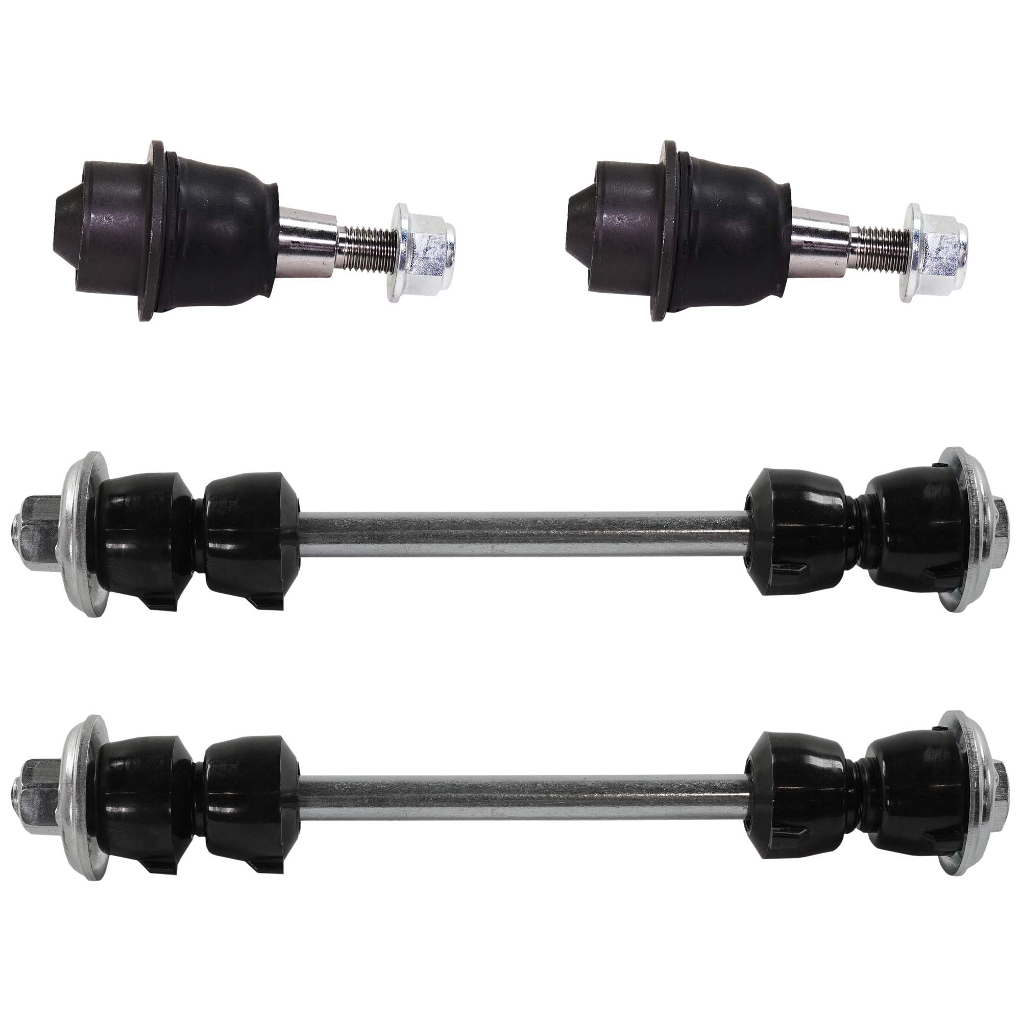 AM ESCALADE ESCALADE ESV 16-16 FRONT BALL JOINT RH AND LH 4 pc kit with Sway Bar Link SKU KIT 051024 C66 OEM 22855747-10393679-10395094-188