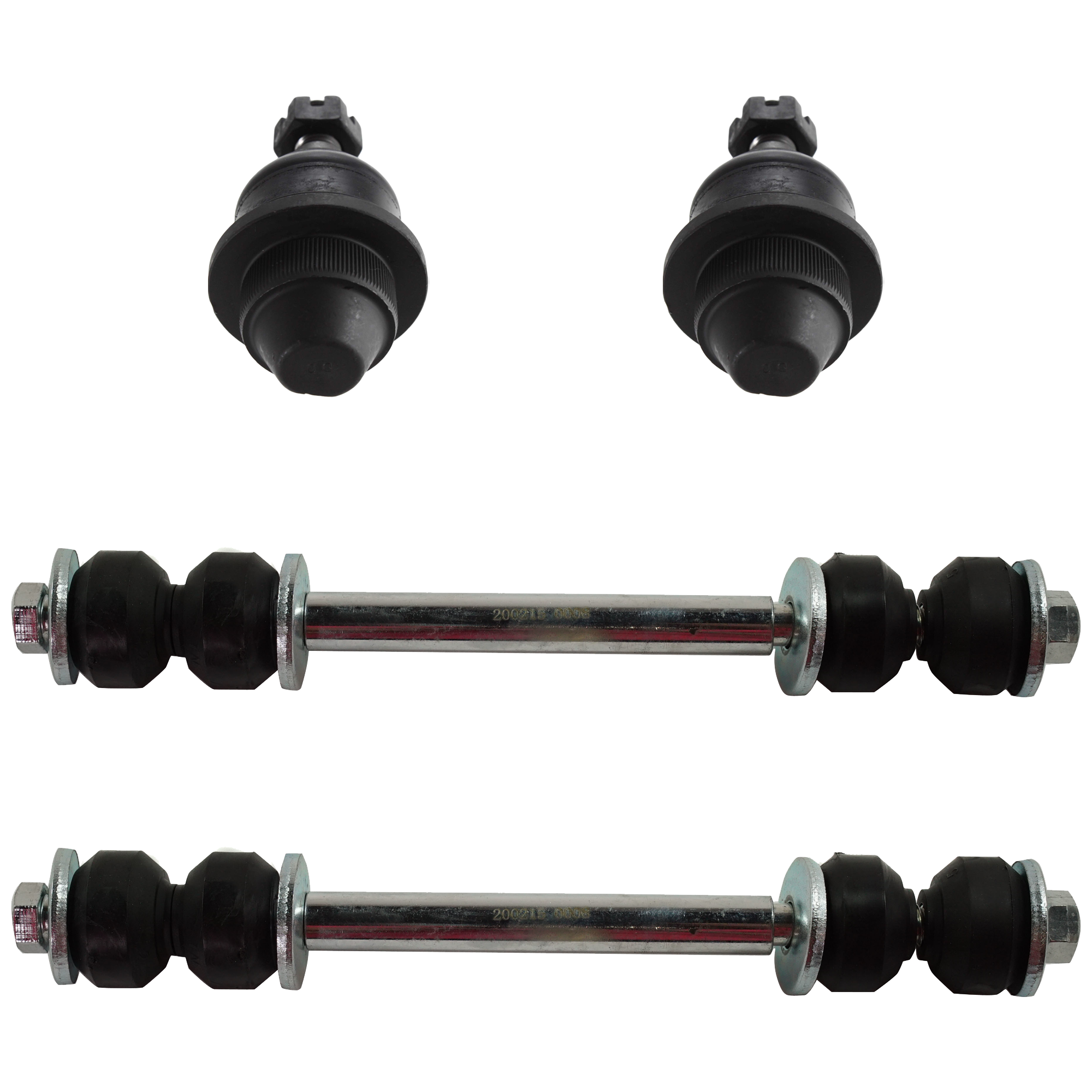 AM K FULL SIZE PICKUP 95-00 FRONT BALL JOINT RH AND LH Lower 4 pc kit with Sway Bar Link SKU KIT 051024 C99 OEM 104221-286020-2601474-5051232