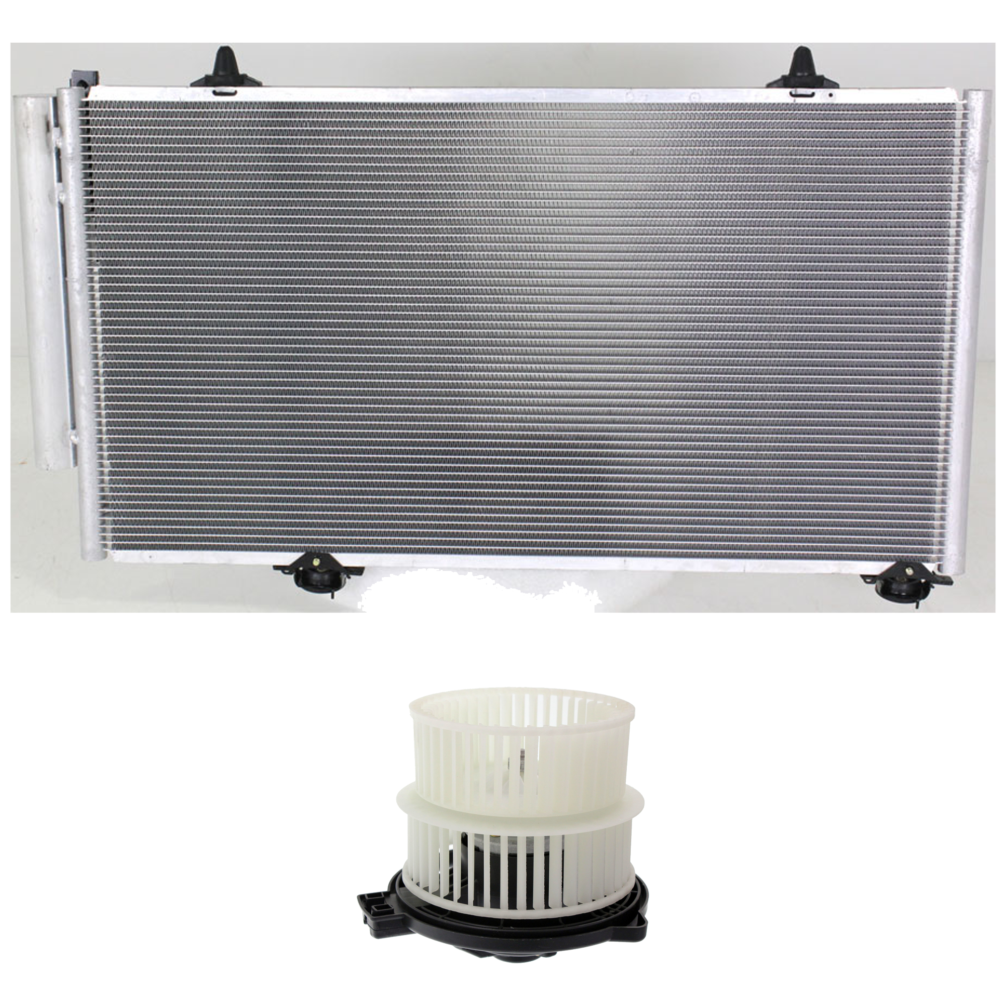 AM XA XB 05-06 BLOWER MOTOR 2 pc kit w A C Condenser SKU KIT 051424-02 Partslink TO3126119 SC3030103 OEM 8710352080-8845052231