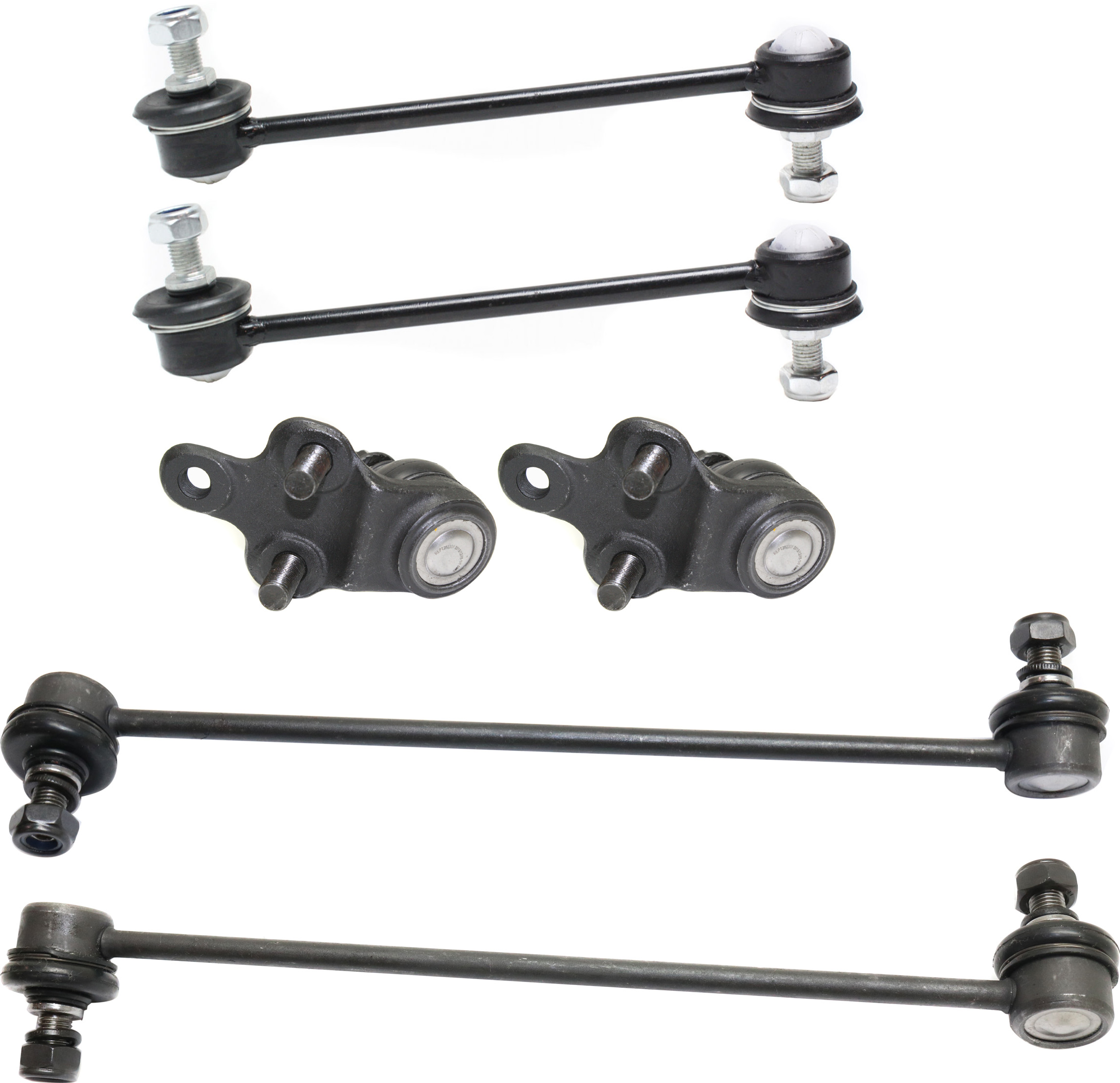 AM AVALON 97-04 SUSPENSION KIT RH AND LH 6 pc kit with Ball Joints and Sway Bar Links SKU KIT 051617-07 OEM 104218-256025-1014286-2601389