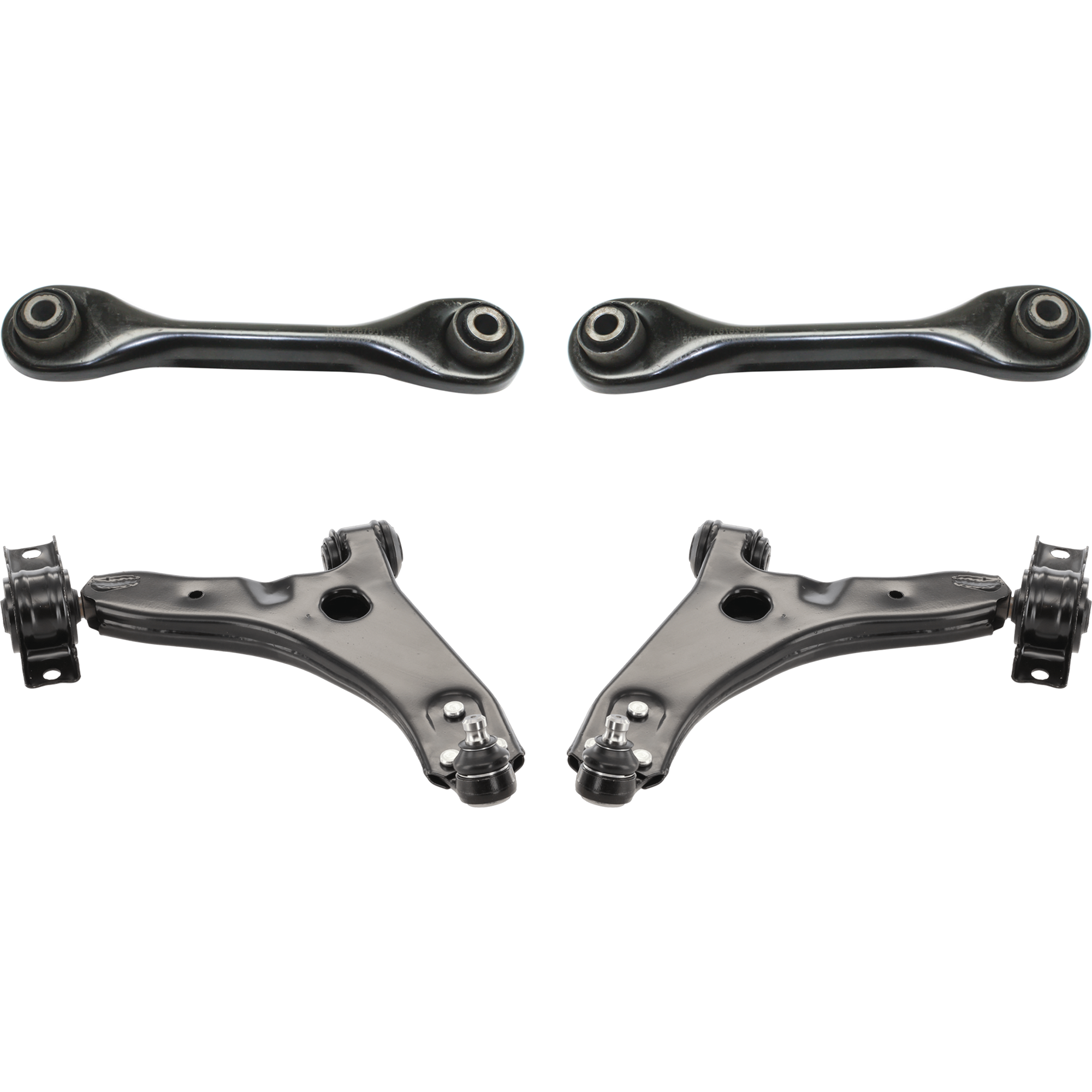 AM FOCUS 04-11 FRONT CONTROL ARM KIT RH AND LH Lower 4 pc kit with Lateral Links SKU KIT 051618-03 OEM 6S4Z3079AA 7S4Z3079A 8S4Z3079A