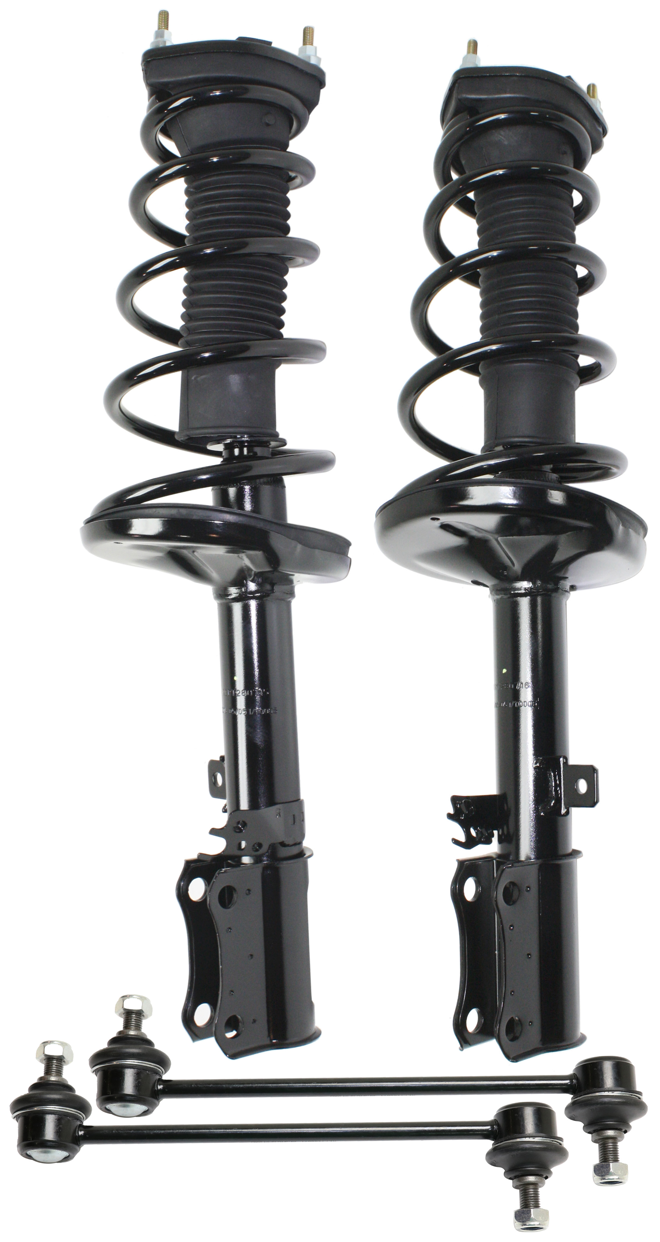 AM ES300 CAMRY 02-03 REAR SUSPENSION KIT RH AND LH 4 pc kit with Loaded Struts and Sway Bar Links SKU KIT 051618-16 OEM 814242-4854039395 ST8627L L
