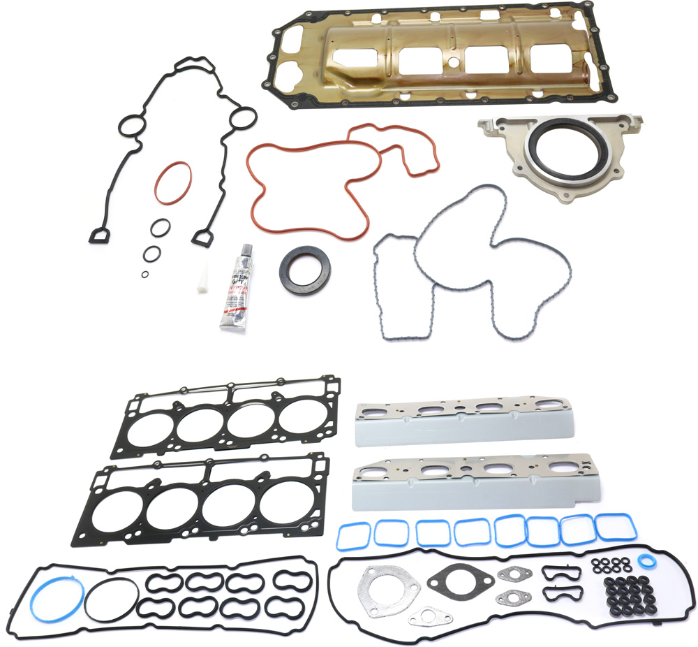 AM DODGE FULL SIZE P U 09-20 ENGINE GASKET SET 2 pc kit 8 Cyl 5.7L Engine w Cylinder Head Gasket Engine Conversion Gasket Set SKU KIT 051817-02