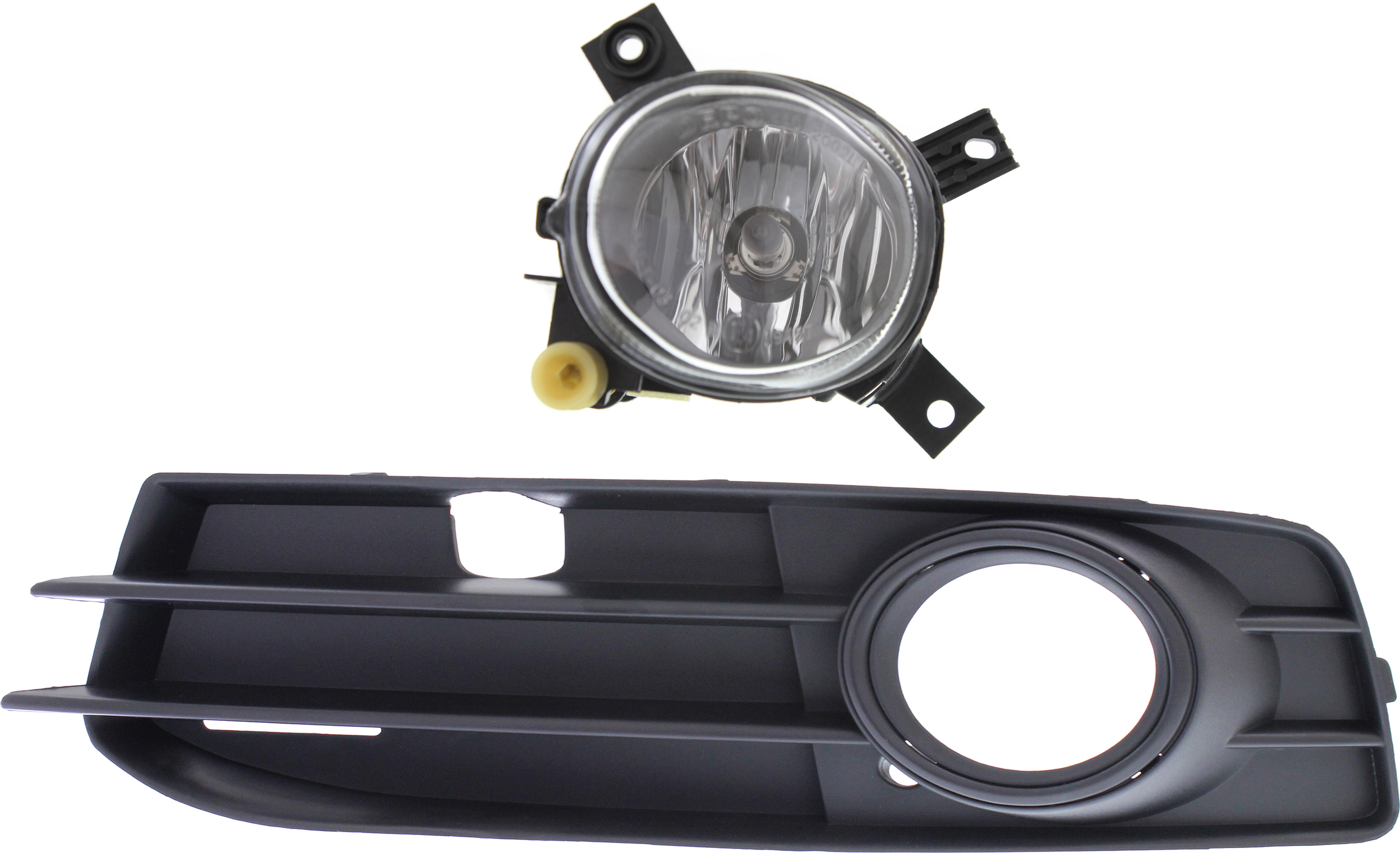 AM A3 A3 QUATTRO 09-13 FOG LAMP LH 2 pc kit Assembly Halogen includes Fog Light Trim SKU KIT 052017-20 Partslink AU2592112 AU1038113 OEM 8E0941699E 8P0807681NZDE