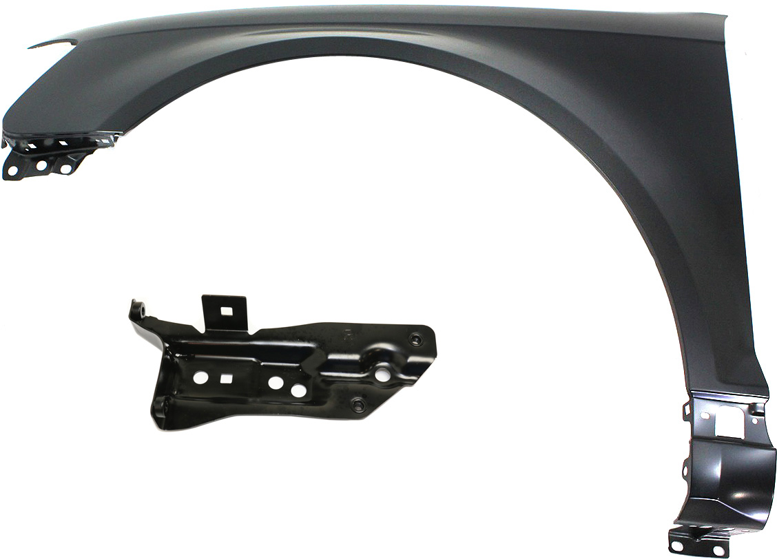 AM A3 A3 QUATTRO 09-13 FRONT FENDER LH 2 pc kit with Fender Support SKU KIT 052017-25 Partslink AU1240124 AU1244100 OEM 8P0821105G 8P0821135B