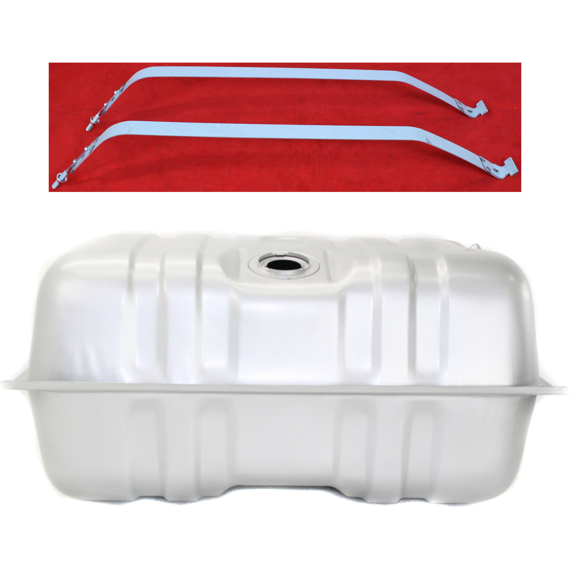 AM BRONCO 78-78 FUEL TANK 3 pc kit with Fuel Tank Strap SKU KIT 052317-08