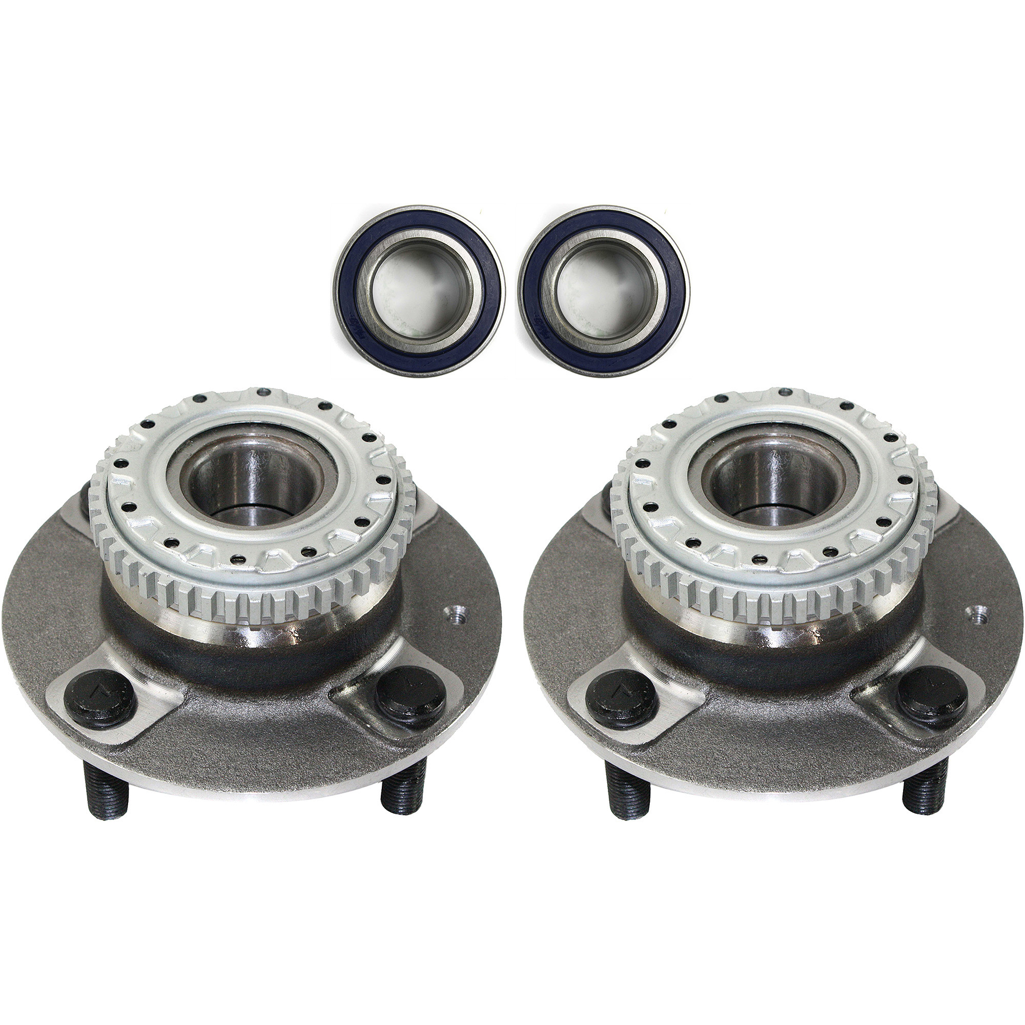 AM ELANTRA 01-06 SPECTRA 04-09 REAR WHEEL HUB RH AND LH 4 pc kit 4 Studs 4 x 4.5 in. Bolt Pattern with Wheel Bearing SKU KIT 052324 C44