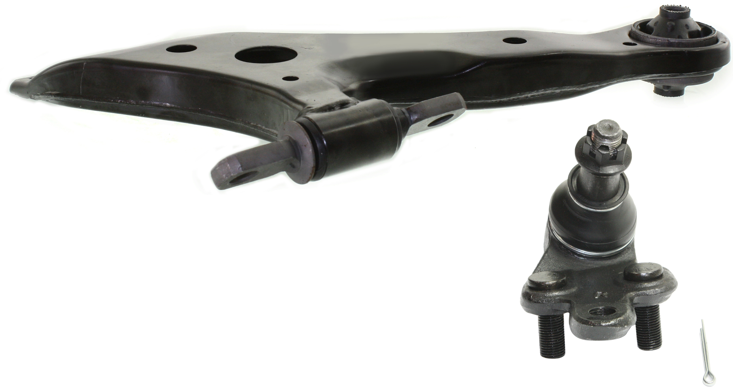AM ES330-04-06 FRONT CONTROL ARM KIT RH Lower 2 pc Kit with Ball Joint SKU KIT 052415-01 OEM 104308-1014884-2601571-5051303