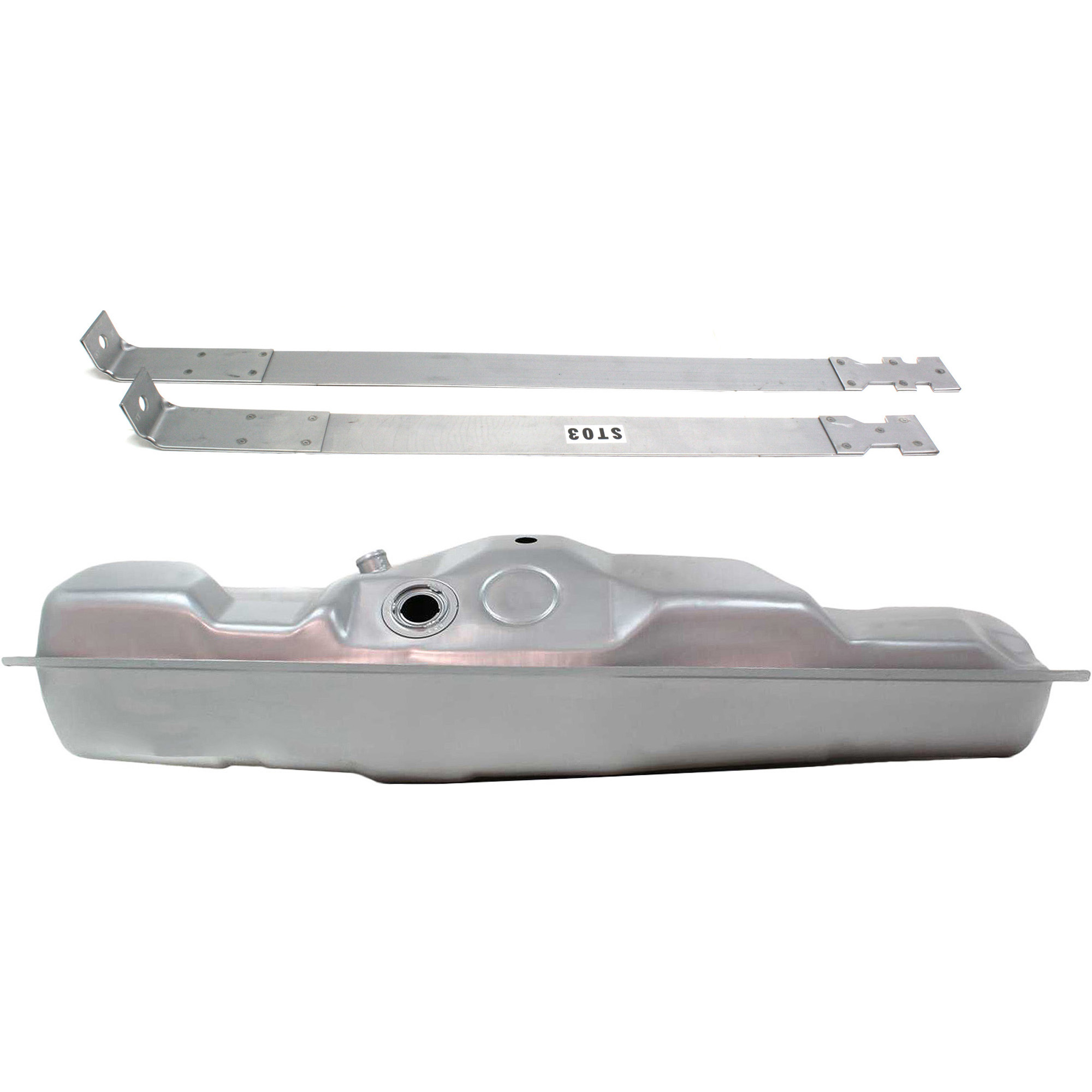 AM F SERIES 80-84 FUEL TANK Side Mount 19 gallons 3 pc kit w Fuel Tank Straps SKU KIT 052417-11