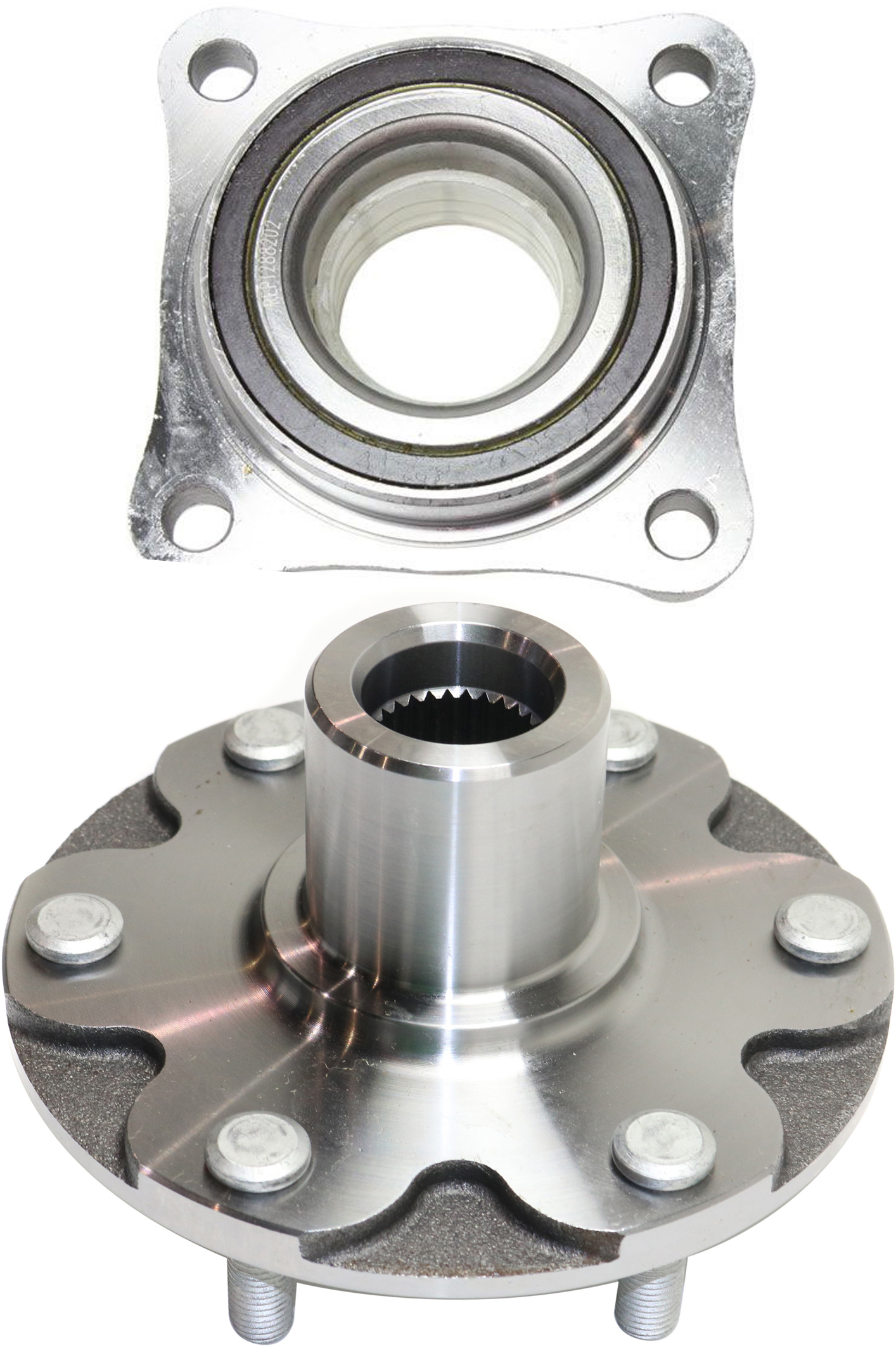 AM TACOMA 05-09 FRONT HUB ASSEMBLY RH=LH 2 pc Kit with Wheel Bearing SKU KIT 052417-19 OEM 4350204120-950004B