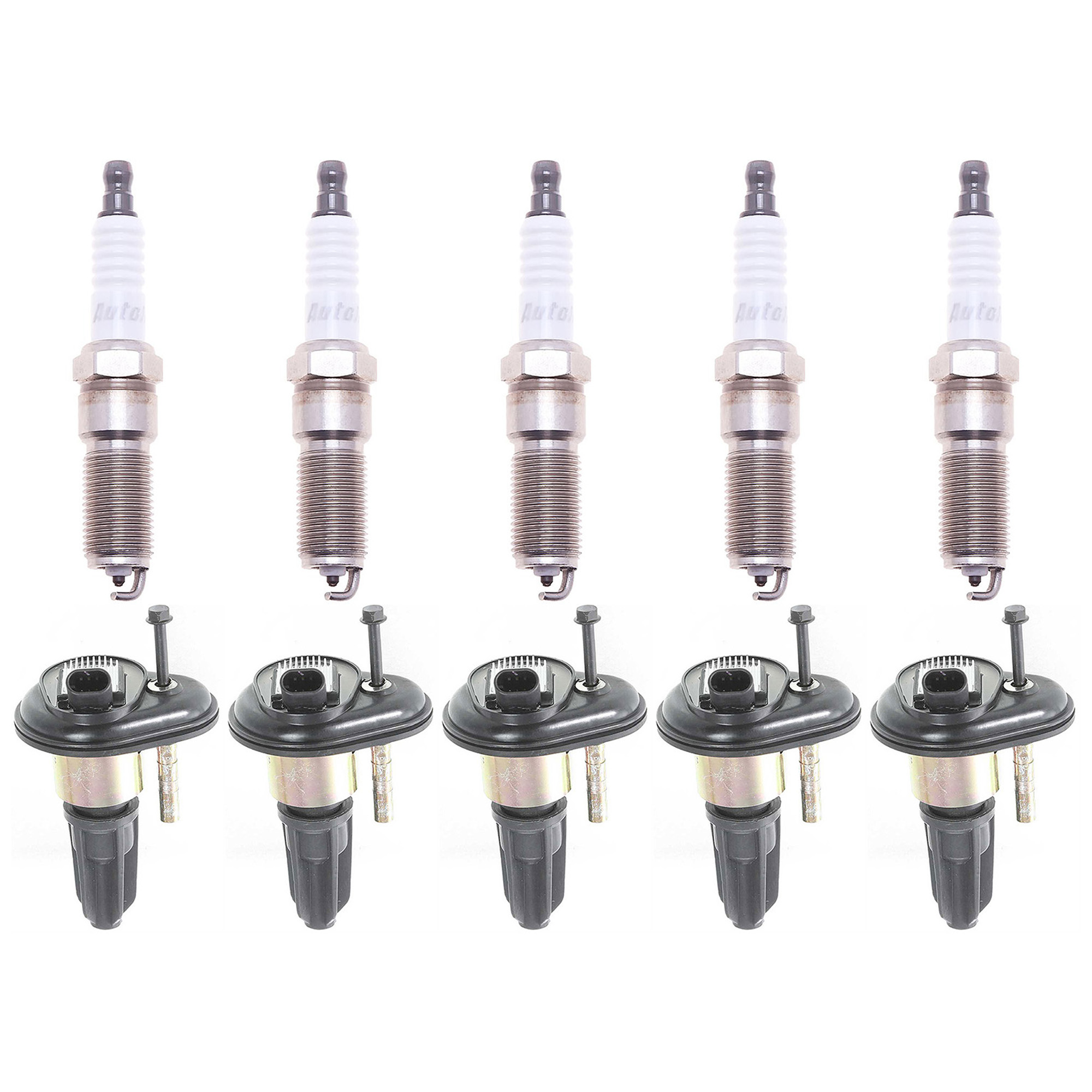 AM COLORADO CANYON 04-06 IGNITION COIL AND SPARK PLUG KIT 10 pc Kit 5 Cyl SKU KIT 052523-29