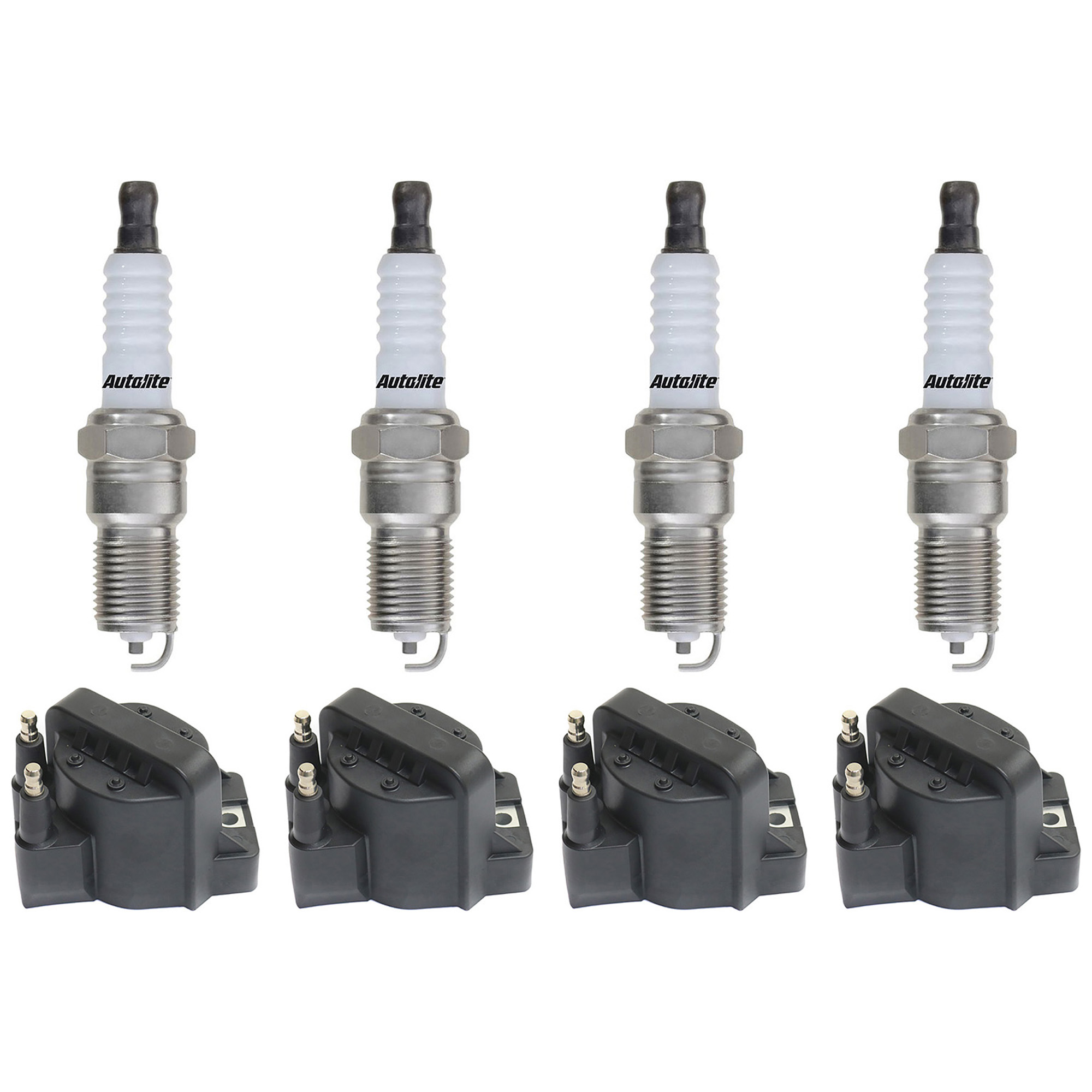 AM S10 SONOMA 94-97 IGNITION COIL AND SPARK PLUG KIT 8 pc Kit 4 Cyl SKU KIT 052523-38