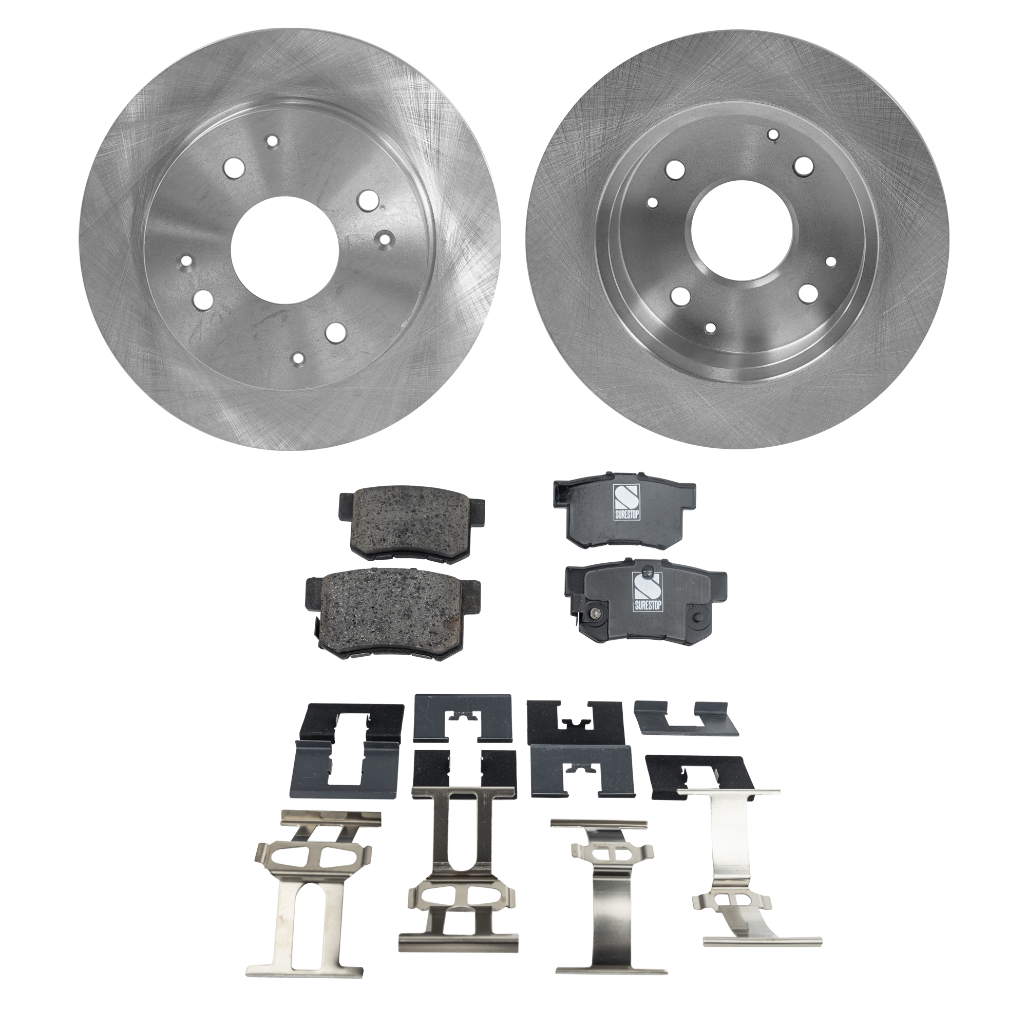 AM ACCORD 94-96 CL 97-97 REAR BRAKE DISC AND PAD KIT 4 pc kit SKU KIT 052721-162 OEM 42510SM4950-42510SV4A00-42510S