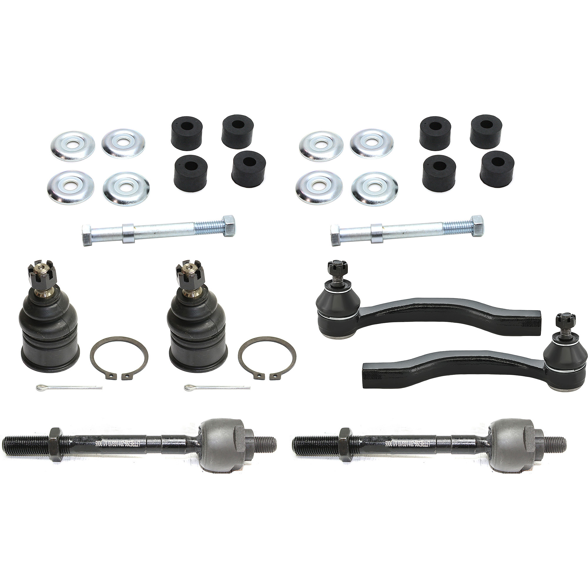 AM CIVIC 92-95 CIVIC DEL SOL 93-97 INTEGRA 94-97 FRONT SUSPENSION KIT RH AND LH 8 pc Kit with Ball Joints Sway Bar Links and Tie Rod Ends SKU KIT 052814-01 OEM 104216-254007-1014786-2601427