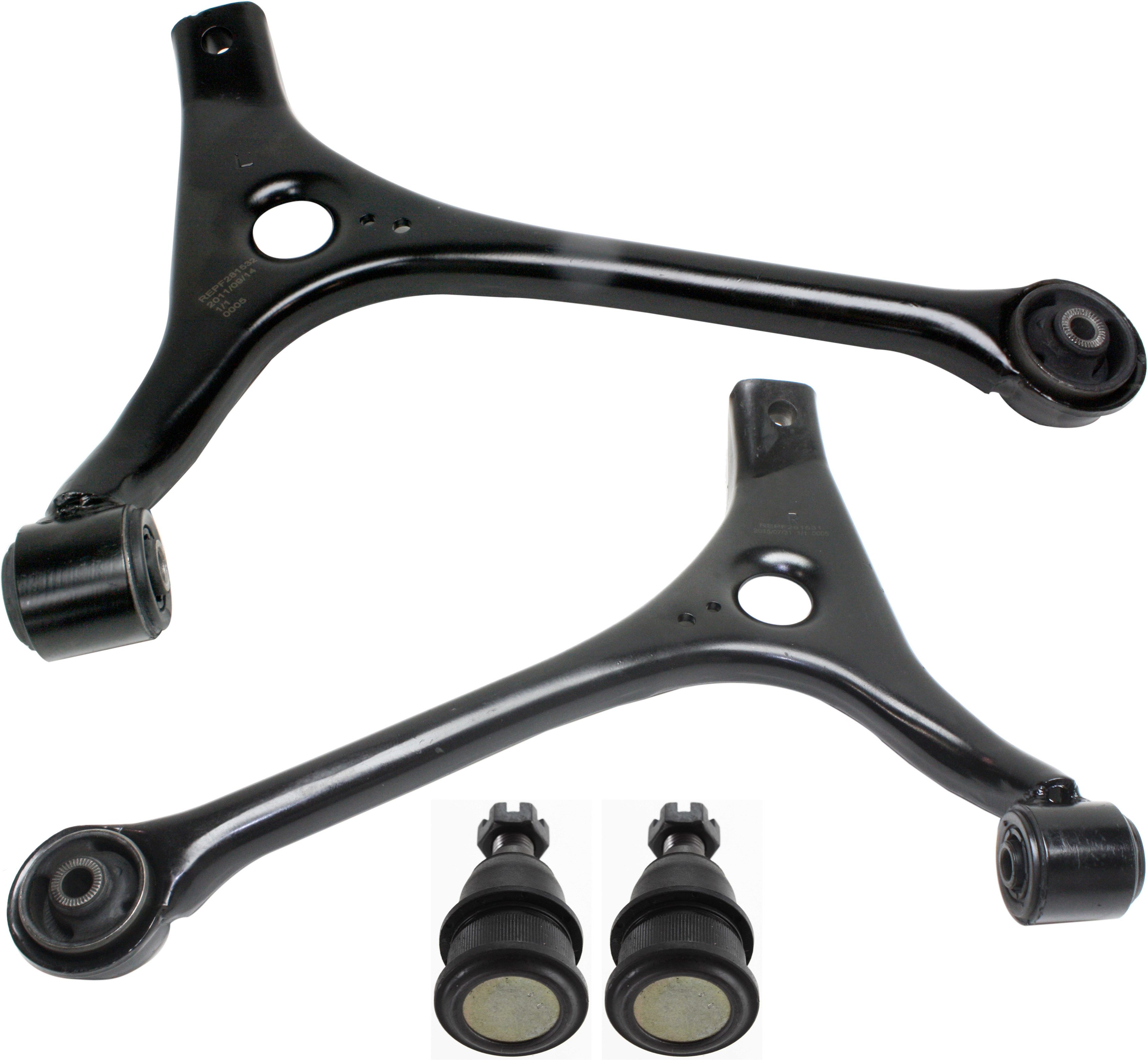 AM TAURUS 98-07 FRONT CONTROL ARM KIT RH AND LH Lower w ball joint s 4 pc Kit with Ball Joint SKU KIT 052815-05 OEM 104217-281014-2601488-5051243