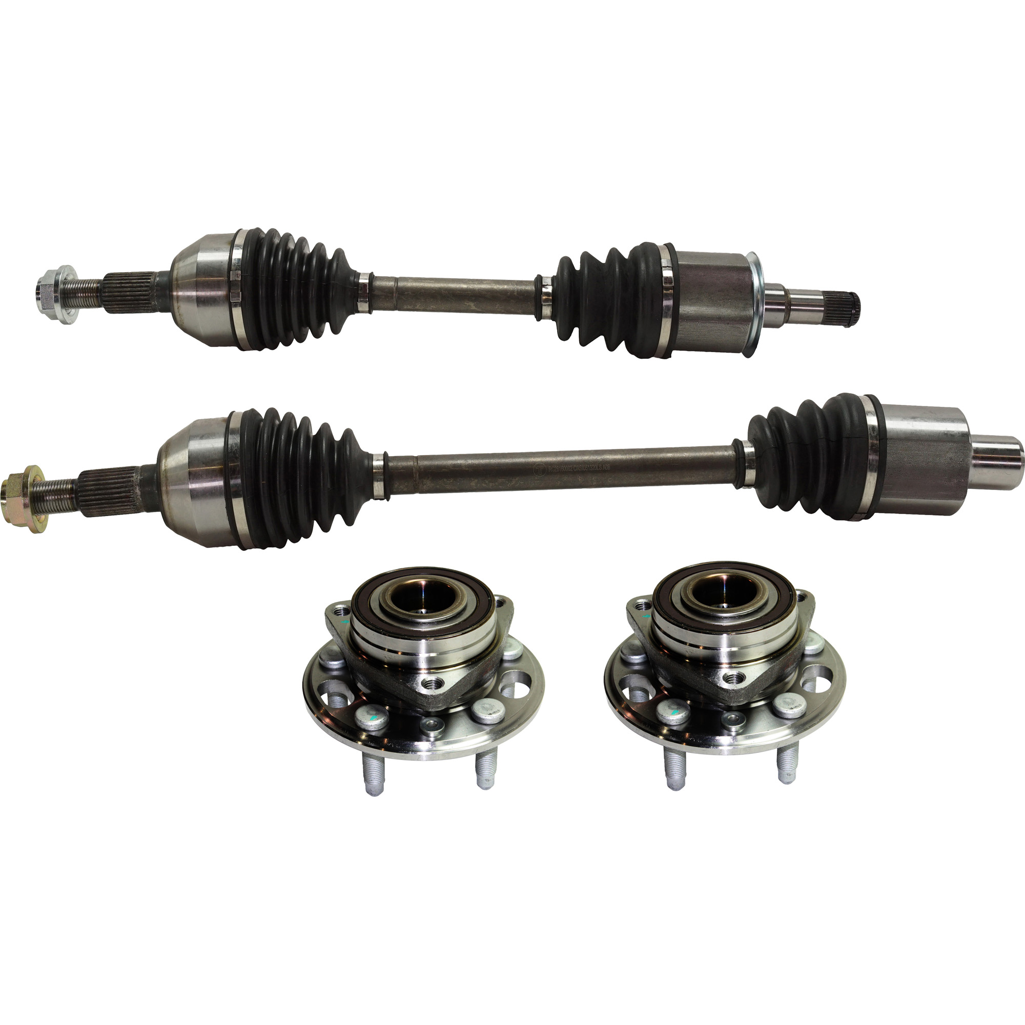 AM CTS 14-14 FRONT SUSPENSION KIT RH AND LH 6 pc Kit with Axle Assemblies and Wheel Hubs SKU KIT 052821-21 OEM 91258036-94508502