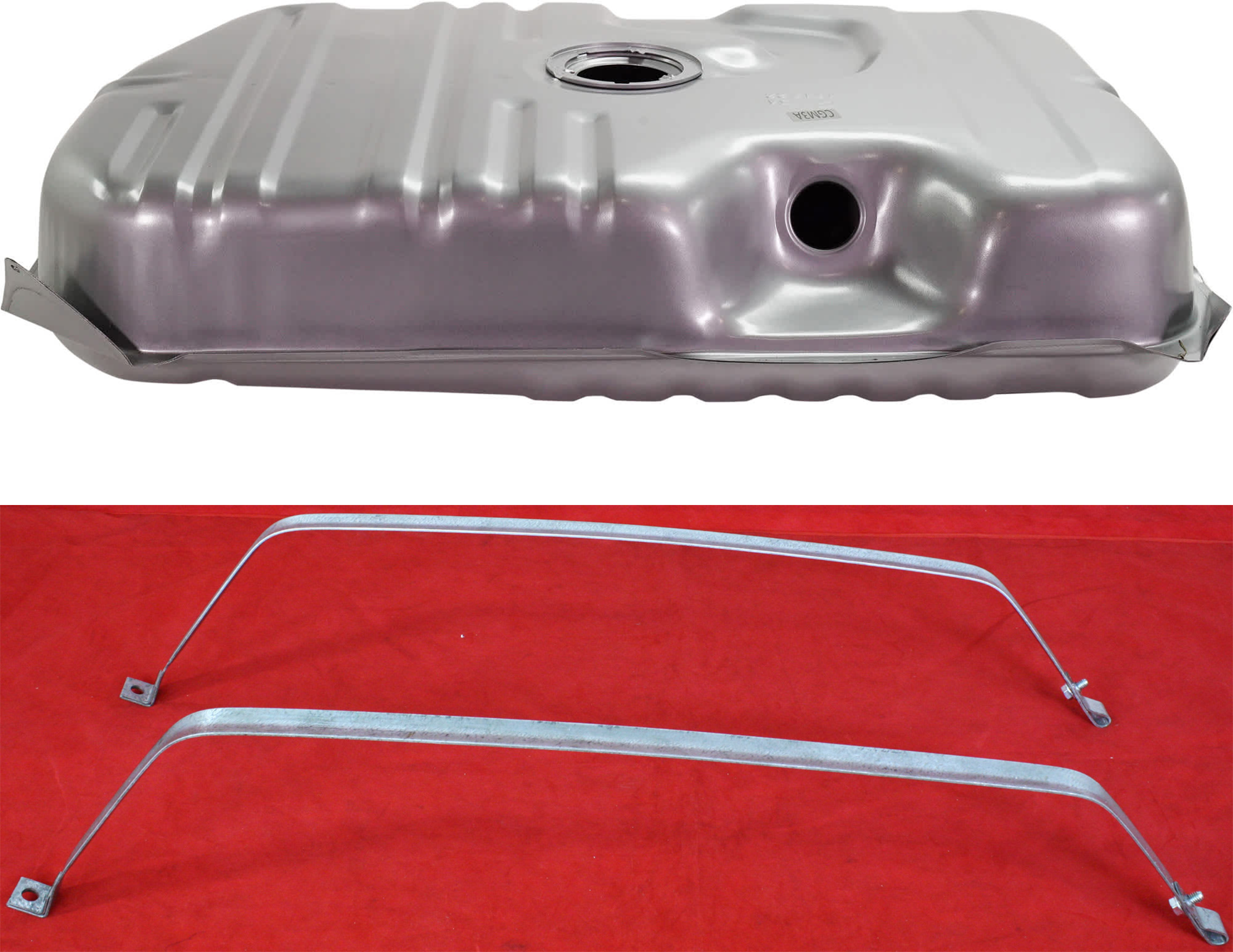 AM CUTLASS SUPREME 78-87 CENTURY 78-81 FUEL TANK 3 pc Kit With Filler Neck 17 Gal. with Fuel Tank Strap SKU KIT 052924 C45