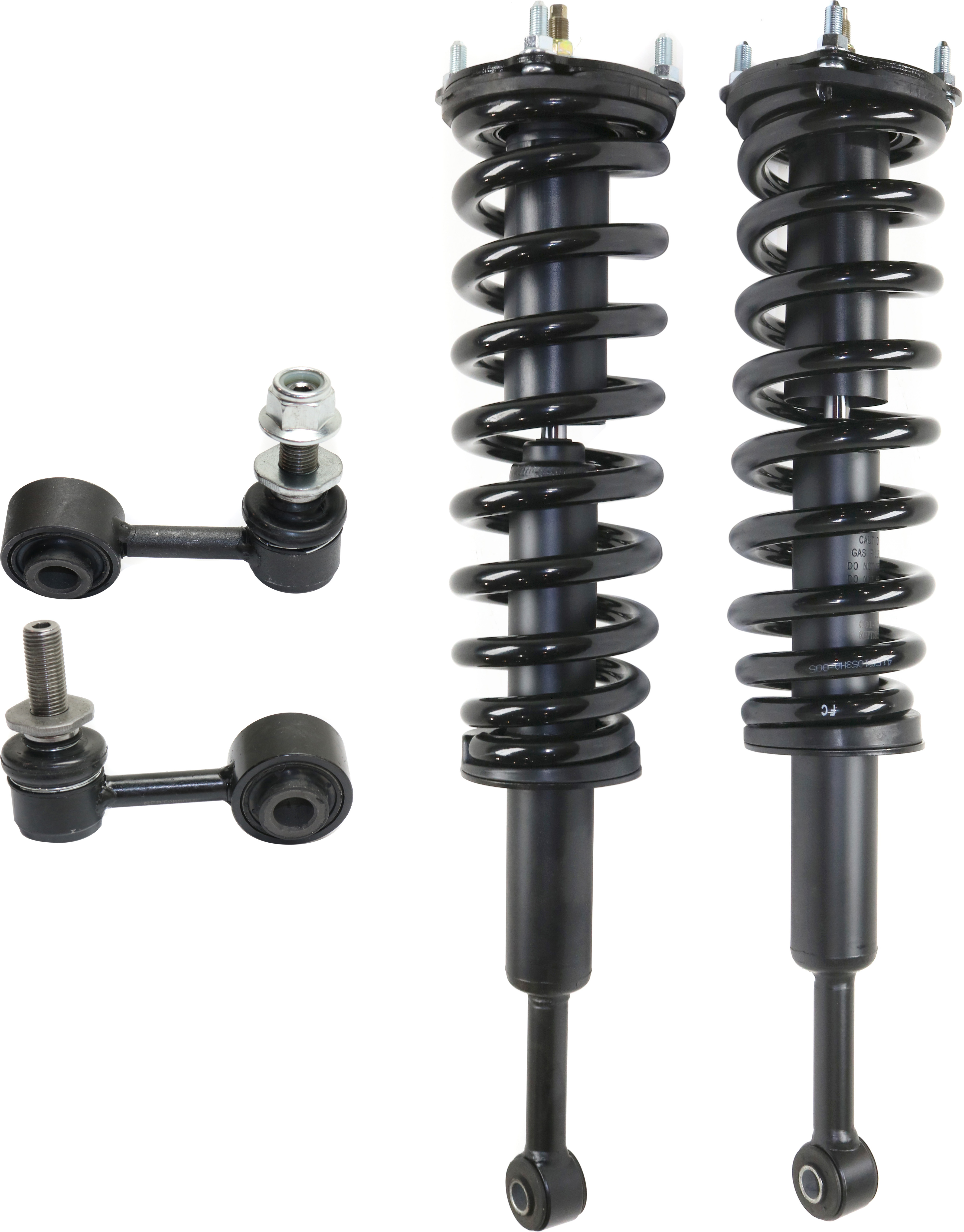 AM TUNDRA 07-21 FRONT SUSPENSION KIT RH AND LH 4 pc kit with Loaded Struts and Sway Bar Links SKU KIT 053017-06 OEM SR4473K 55S11921 SR4473-119