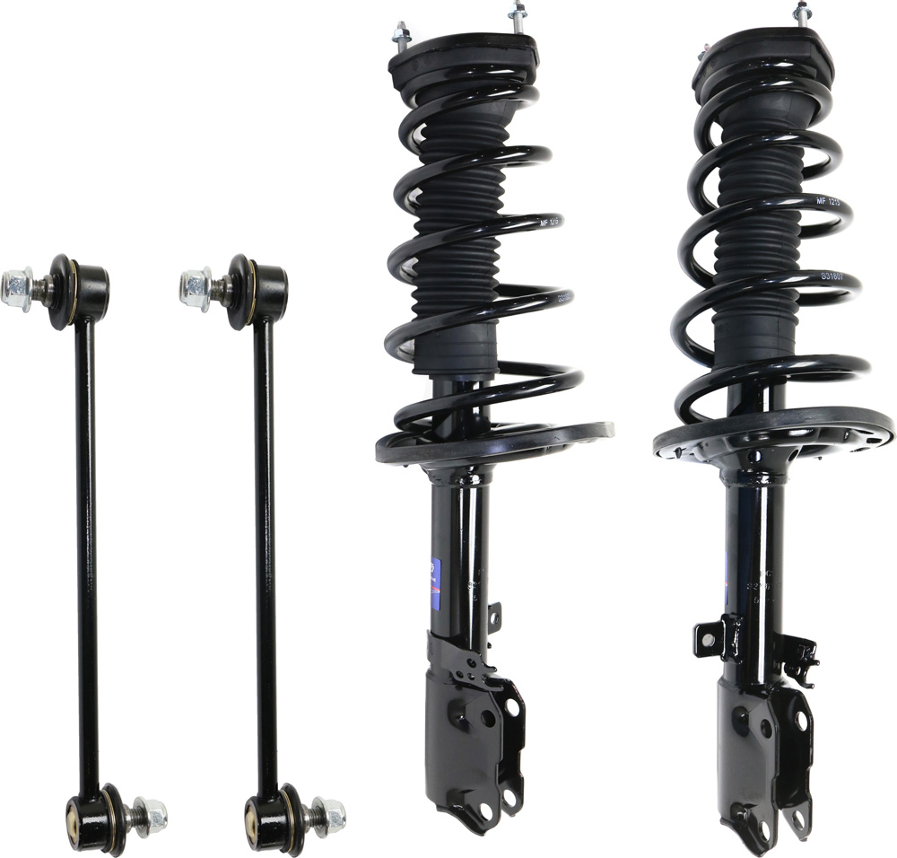 AM AVALON 08-12 CAMRY 07-11 REAR SUSPENSION KIT RH AND LH 4 pc Kit with Loaded Struts and Sway Bar Links SKU KIT 053018-23 OEM 4854039775-816634 SR4407-81