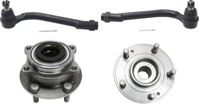 AM SANTA FE 07-12 SORENTO 11-13 FRONT OR REAR HUB ASSEMBLY RH AND LH 4 pc kit 5 Lugs with Tie Rod Ends SKU KIT 053018-28 OEM 568212B000-568202B000-568202B9