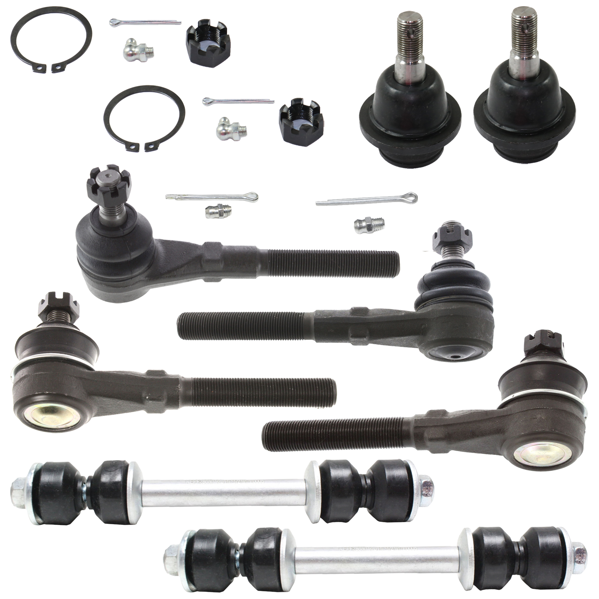 AM EXPEDITION 00-02 FRONT HUB ASSEMBLY RH AND LH 8 pc kit SKU KIT 053024 C58 OEM 104222-285019-1016769-26014