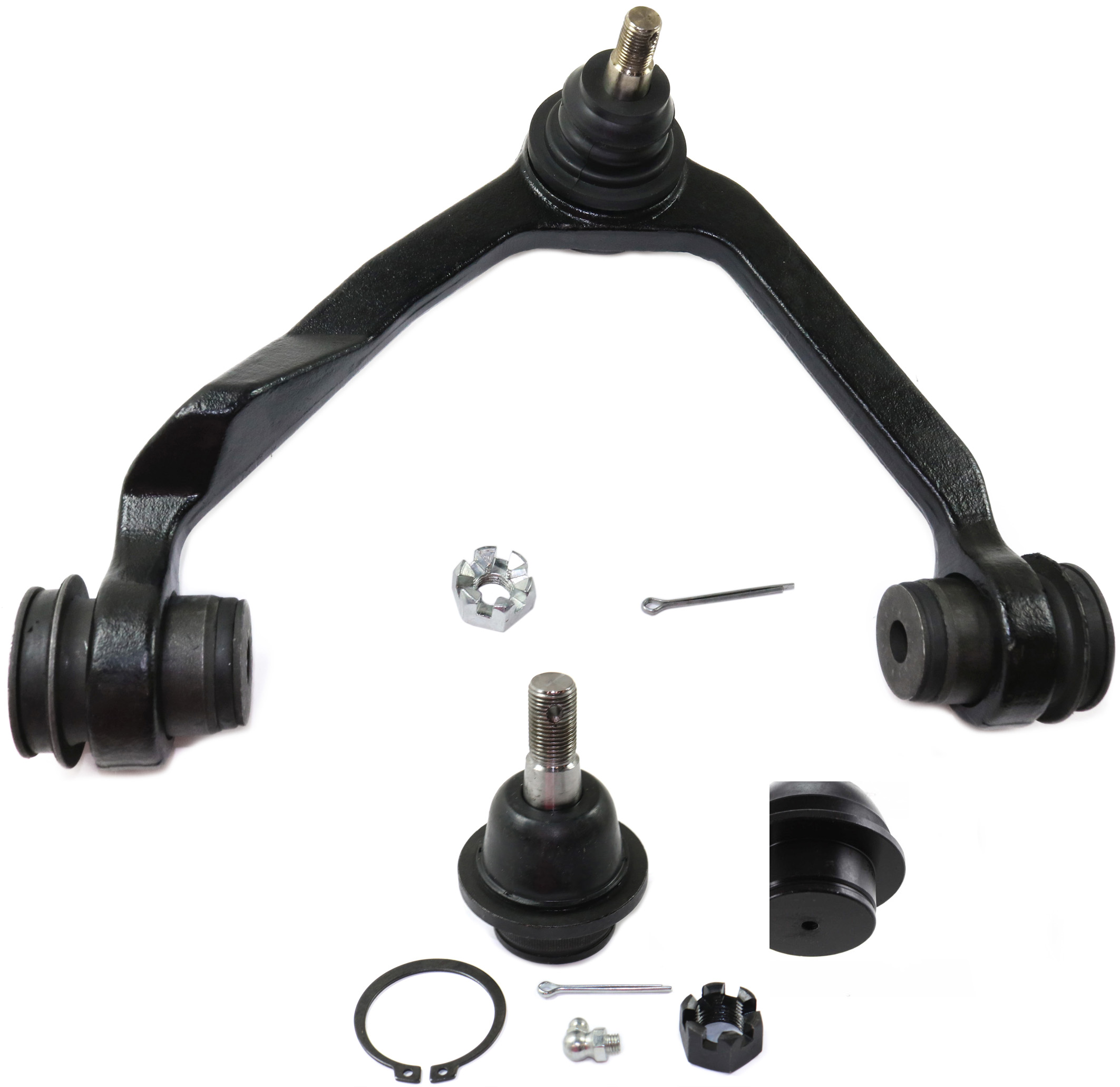 AM F SERIES 97-04 FRONT CONTROL ARM KIT RH Upper 2 pc Kit with Ball Joint SKU KIT 053117-15 OEM 104222-285019-1016769-2601460