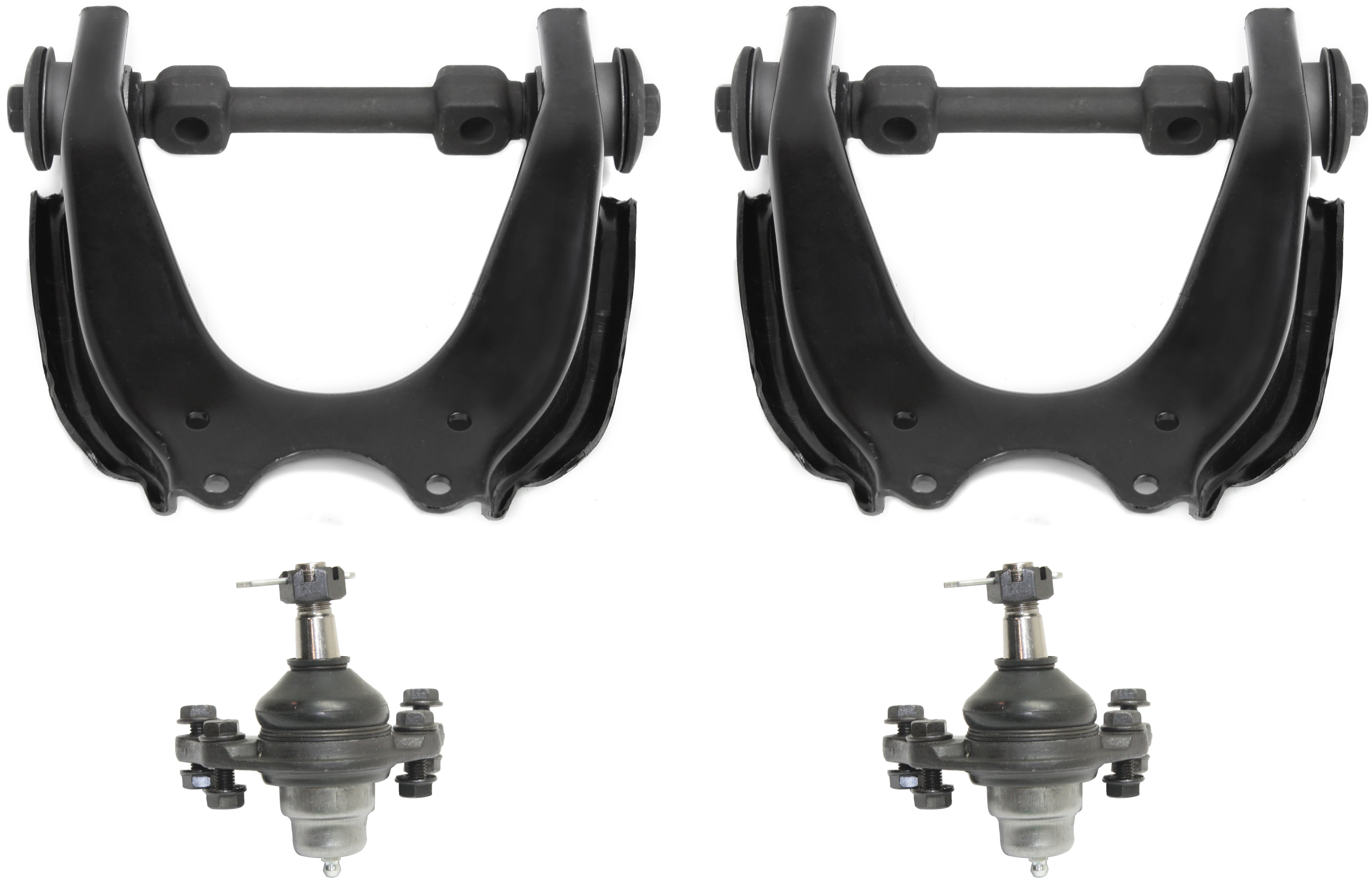 AM PICKUP 89-95 T100-93-98 FRONT CONTROL ARM KIT RH AND LH Upper w ball joint s 4 pc Kit with Ball Joint SKU KIT 053117-16 OEM 10436-256012-1014038-2601303-4