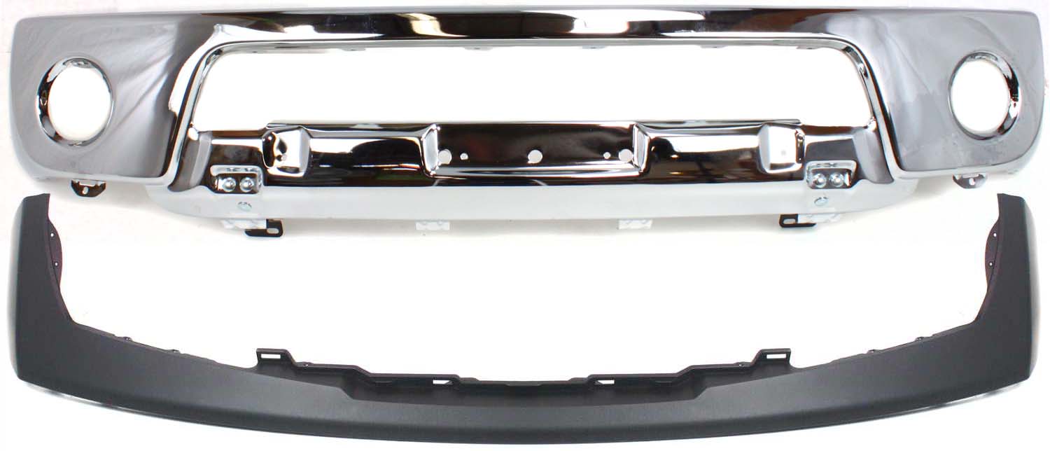AM FRONTIER 05-08 FRONT BUMPER Lower 2 pc kit with Bumper Trim SKU KIT 053117-17 Partslink NI1002138 NI1000224 OEM 62014EA800-62025EA800