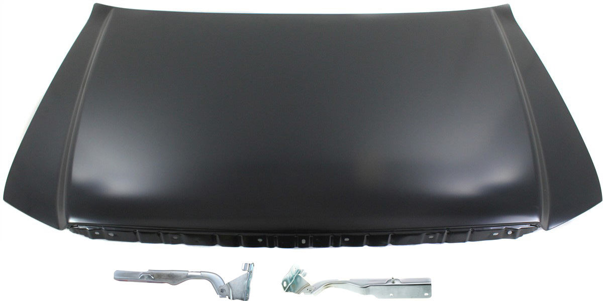 AM F 150-04-08 HOOD 3 pc Kit with Hood Hinge SKU KIT 060117-02 Partslink FO1230276 FO1236132 FO1236131 OEM 4L3Z16612AA PFM 6L3Z16797AA 6L