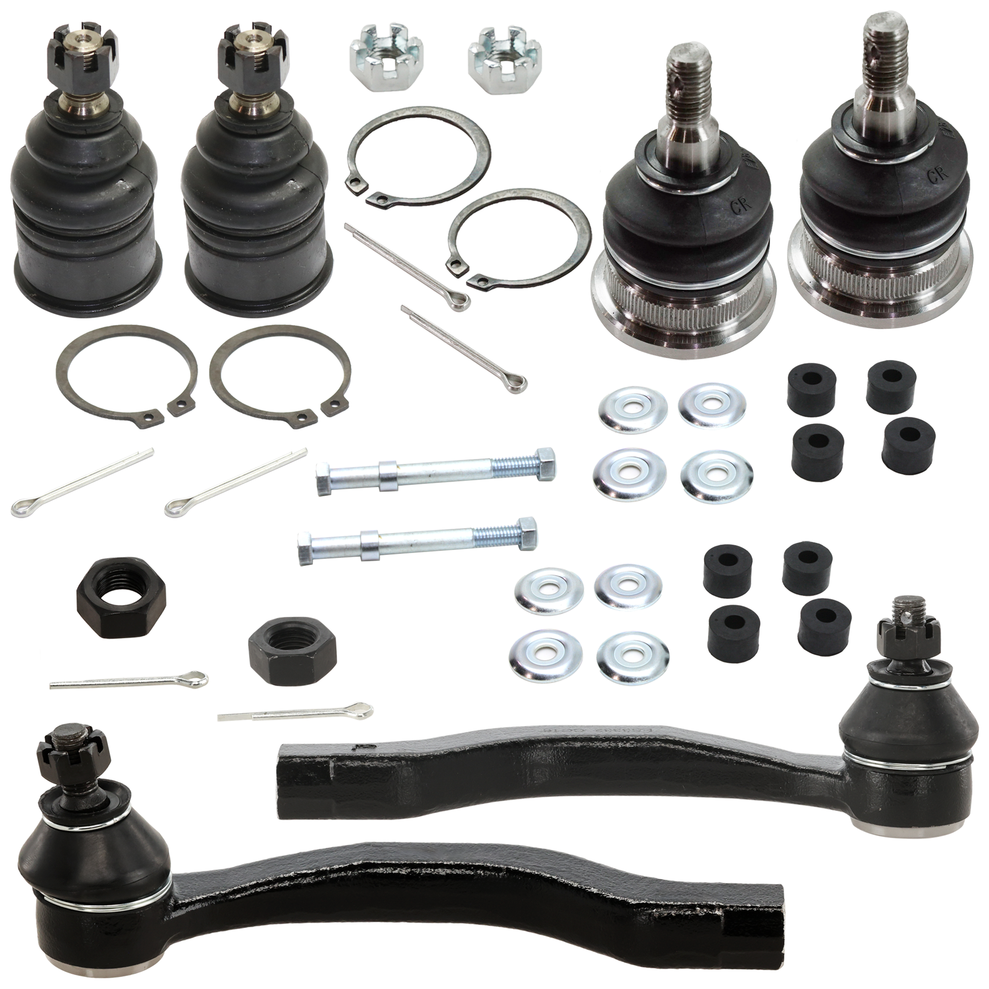 AM CIVIC 92-00 INTEGRA 94-01 FRONT TIE ROD END RH Outer 8 pc kit w Ball Joint and Sway Bar Link SKU KIT 060424 C19 OEM 354011-1014329-2692926-4011589