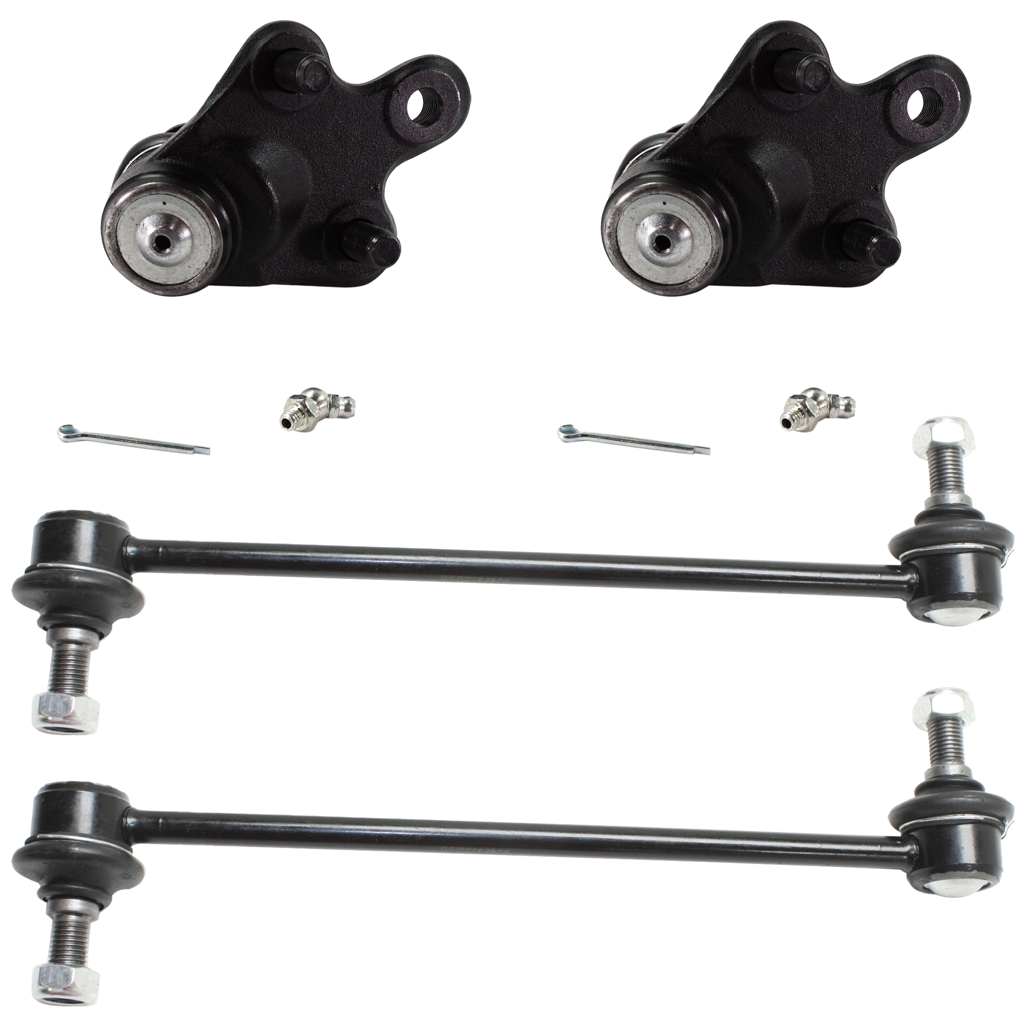 AM MATRIX 03-08 VIBE 03-08 FRONT SUSPENSION KIT RH AND LH 4 pc Kit with Ball Joint and Sway Bar Link SKU KIT 060624-28 OEM 2601602-5051327-88972115-43330