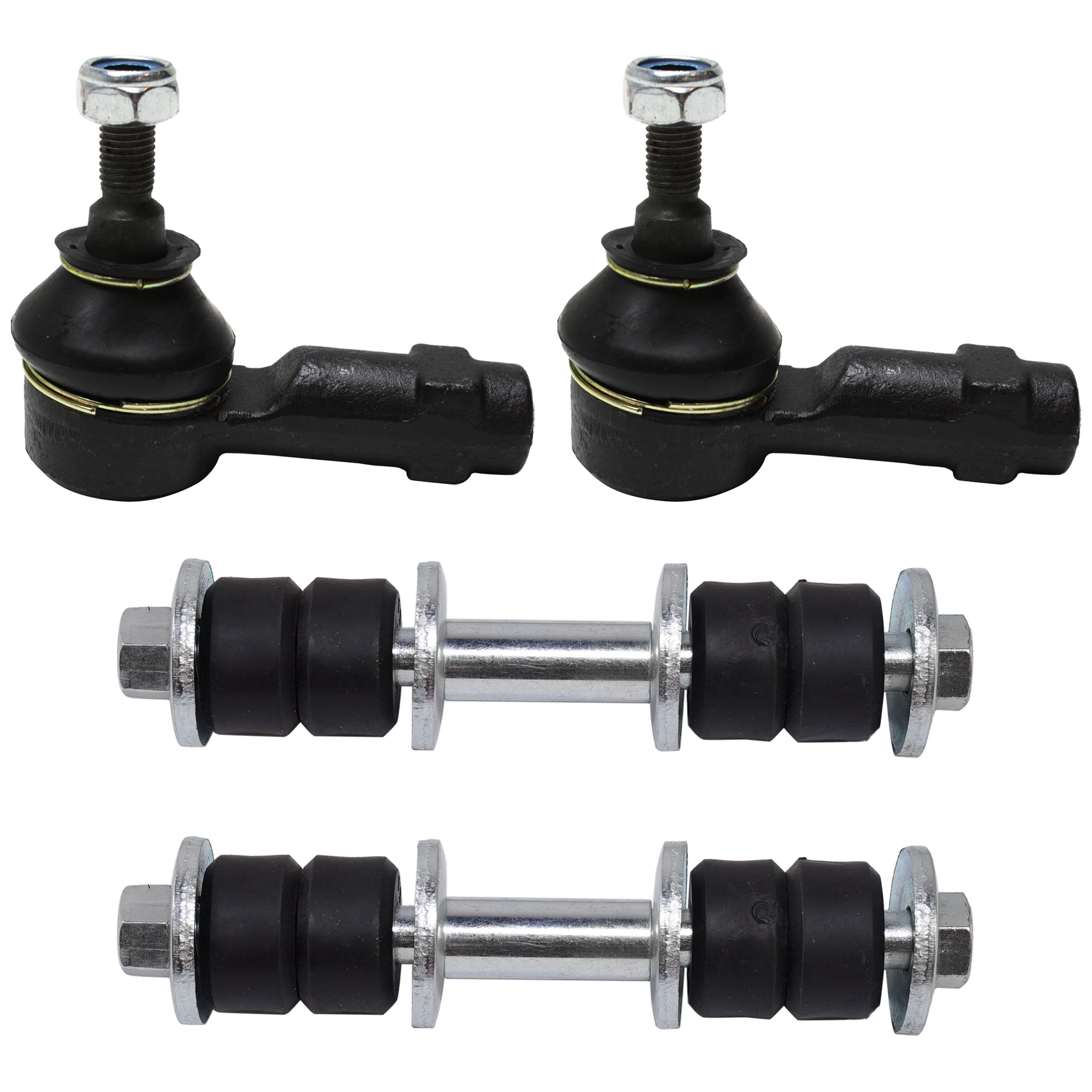 AM ACCENT 95-99 FRONT SUSPENSION KIT 4 pc Kit with Tie Rod End and Sway Bar Link SKU KIT 060624-30 OEM 5481522001-352018-1014359-1014