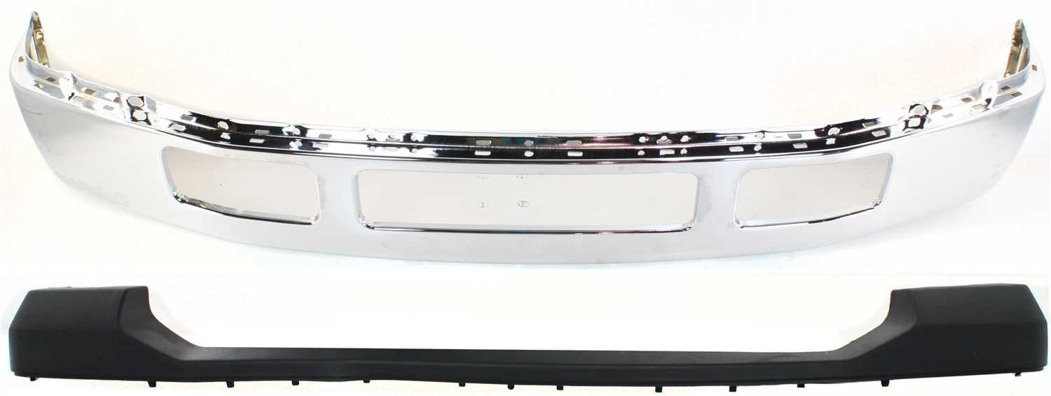 AM F 450 SUPER DUTY F 550 SUPER DUTY 06-07 FRONT BUMPER COVER Textured w o Fog Light Holes 2 pc Kit with Bumper SKU KIT 060717-29 Partslink FO1000607 FO1002396 OEM 6C3Z17D957AA 5C3Z17757FA