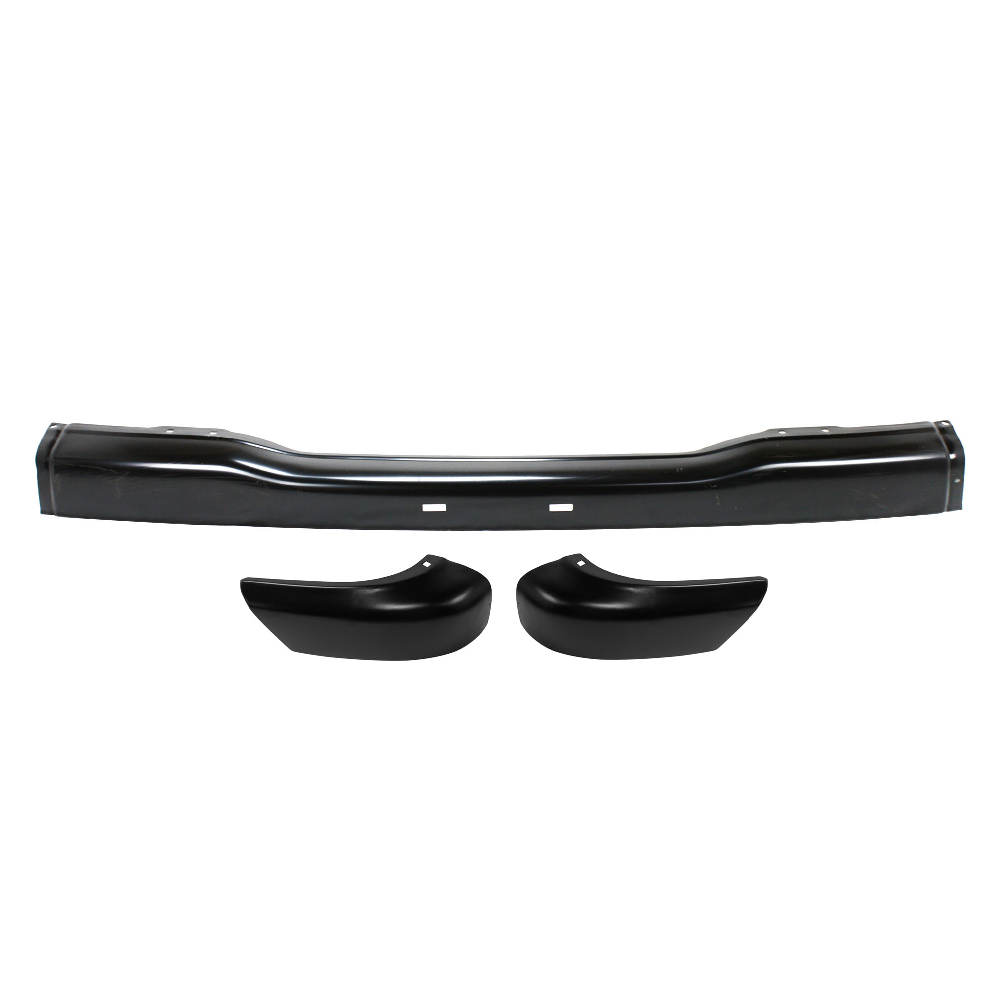 AM ISUZU PICKUP 93-94 RODEO 94-97 FRONT BUMPER Set of 3 with Bumper End SKU KIT 060817-02 Partslink IZ1002116 IZ1004114 IZ1005112 OEM 8-971-283-670-897-120-000-000-000-000