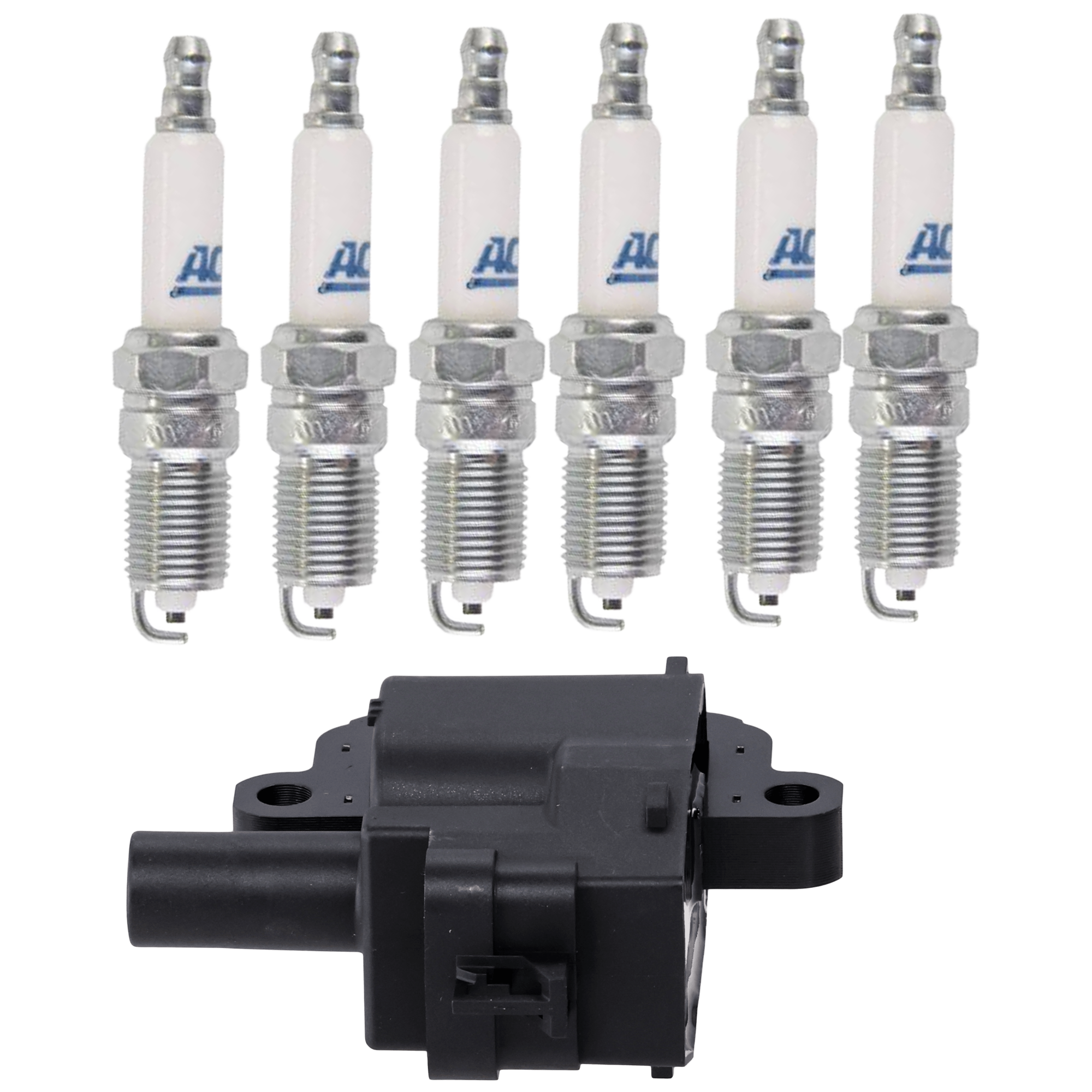 AM CAMARO 98-02 CTS 04-05 IGNITION COIL AND SPARK PLUG KIT 7 pc Kit SKU KIT 061026-02 OEM 3861267-38612677