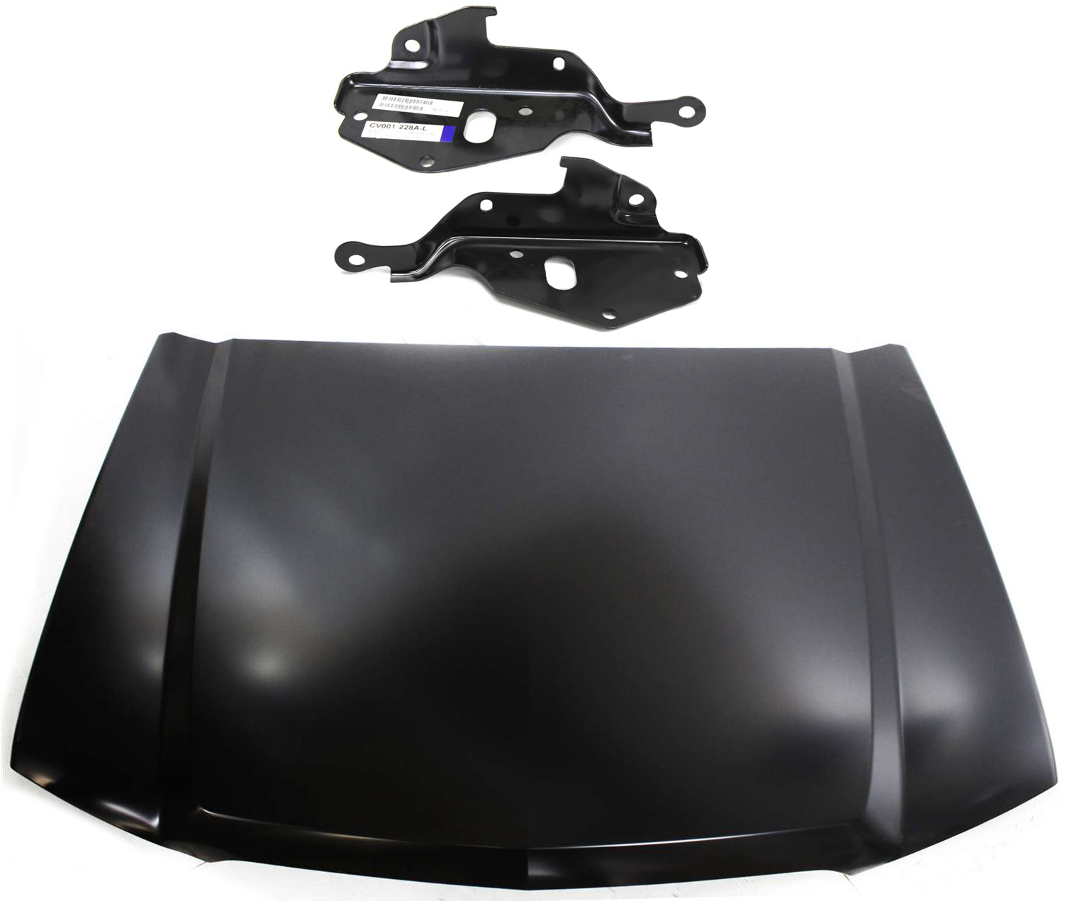 AM SILVERADO 03-06 SILVERADO 1500 CLASSIC 07-07 HOOD 3 pc Kit with Hood Hinges SKU KIT 061117-39 Partslink GM1230274 GM1236110 GM1236109 OEM 88944302-12472770-12472769