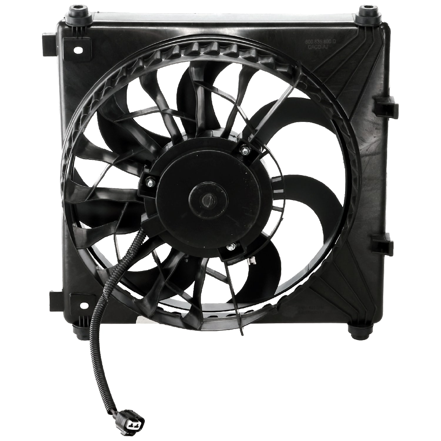 AM MODEL S 12-20 A C CONDENSER AND FAN ASSEMBLY RH 2 pc kit SKU KIT 061124-01 OEM 600761300B 600835700F 60083580