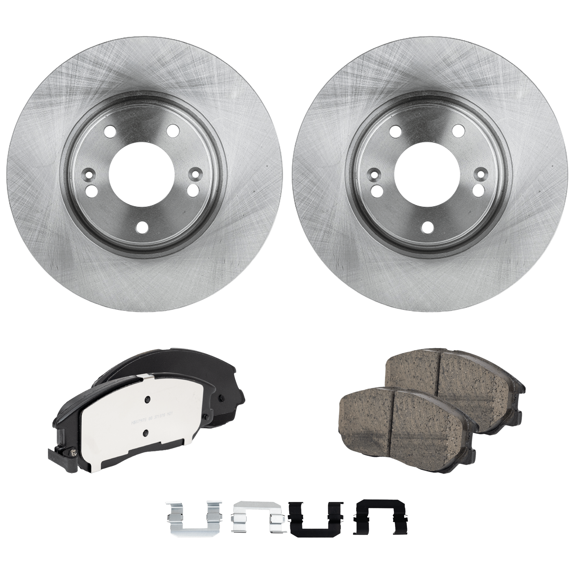 AM AMANTI 04-06 XG350-04-05 FRONT BRAKE DISC AND PAD KIT RH AND LH 3 pc kit 2 Wheel Set SKU KIT 061124-03 OEM 517123F100-4K52Y3323Z 4K52Y332