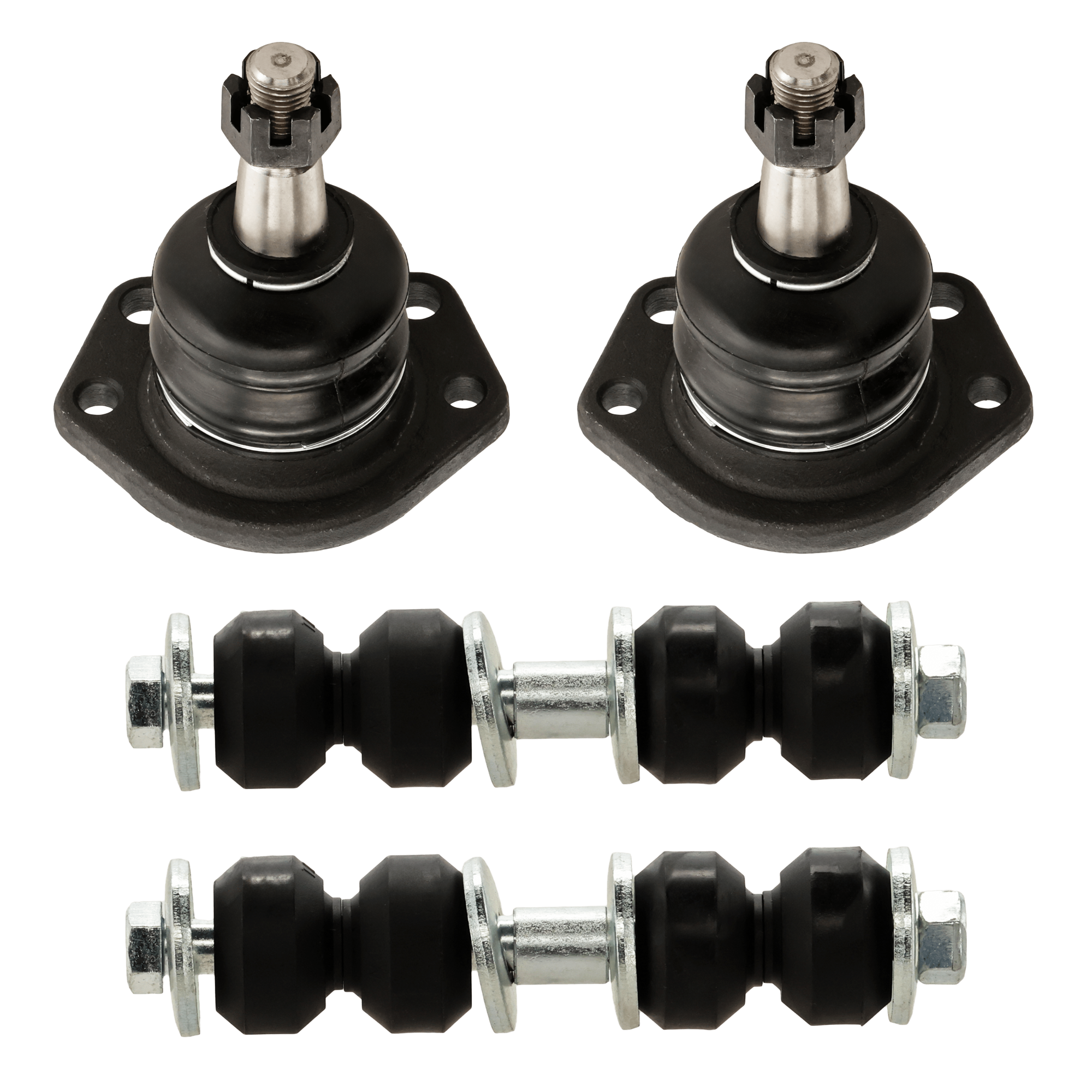 AM BLAZER JIMMY 95-05 SONOMA 95-04 FRONT BALL JOINT RH AND LH Upper 4 pc kit with Sway Bar Link SKU KIT 061124 C251 OEM 1015993-2651317-5451027-150245