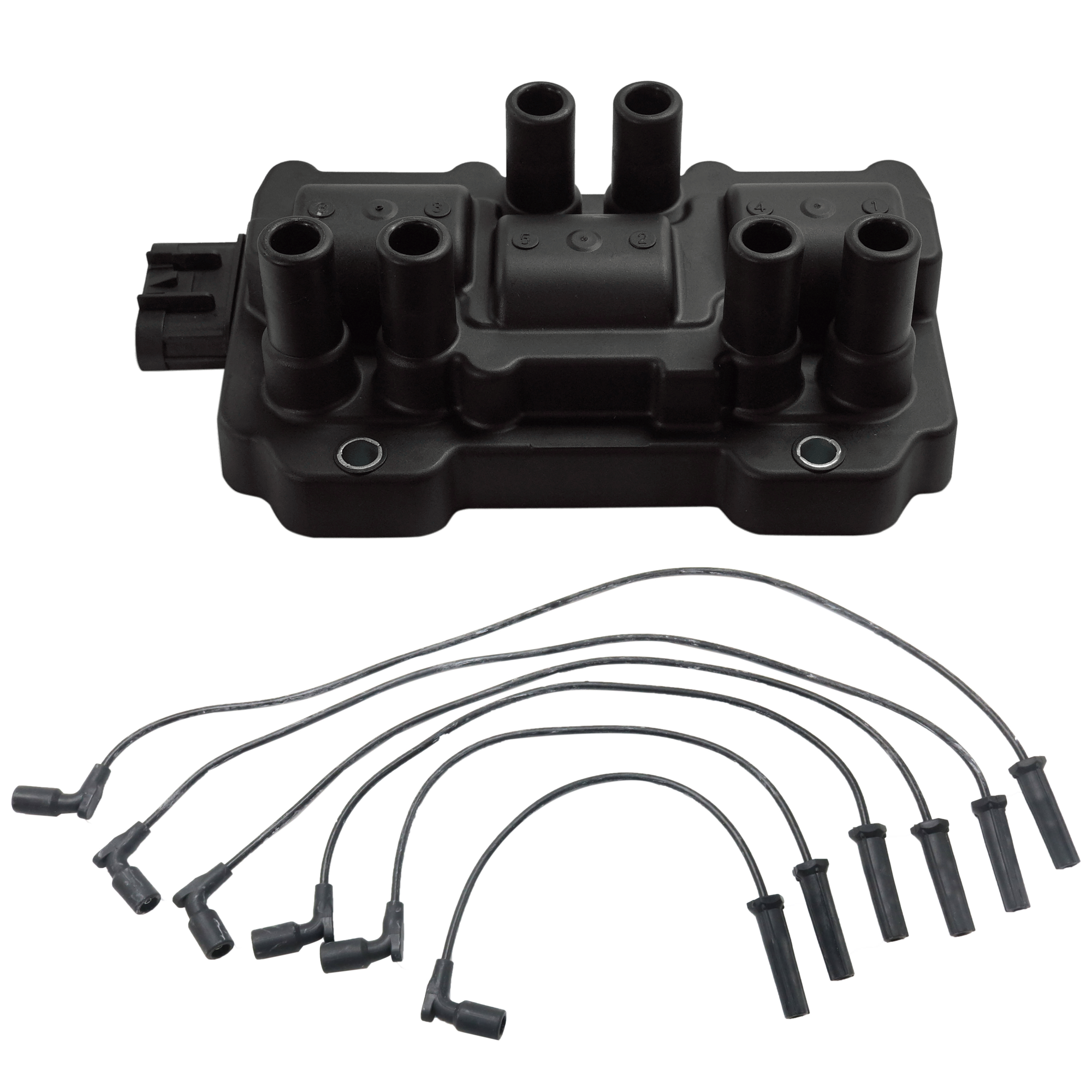 AM EQUINOX 05-09 TORRENT 06-09 IGNITION COIL AND SPARK PLUG KIT 7 pc kit SKU KIT 061224-33