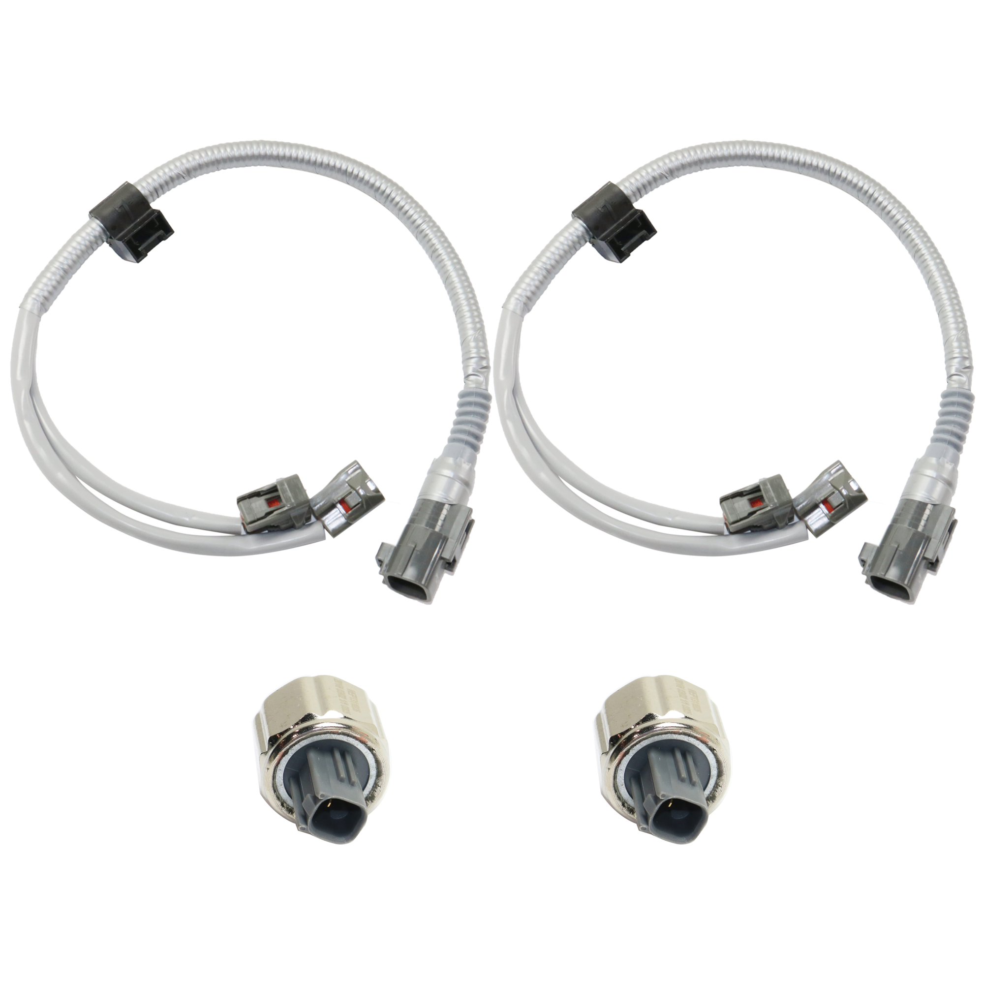 AM AVALON ES300-96-99 CAMRY 95-01 KNOCK SENSOR HARNESS 4 pc kit 6 Cyl 3.0L Eng. 1 Female Connector with Knock Sensor SKU KIT 061224-52 OEM 8221907010-29008-72911-144717