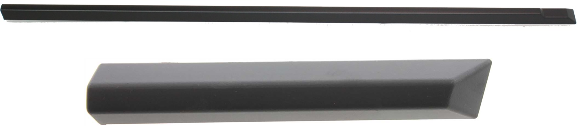 AM 3 SERIES 92-98 FRONT DOOR MOLDING RH 2 pc kit Side Sedan E36 with Fender Molding SKU KIT 061224-68 Partslink BM1305102 BM1293101 OEM 51131960732-51131960730