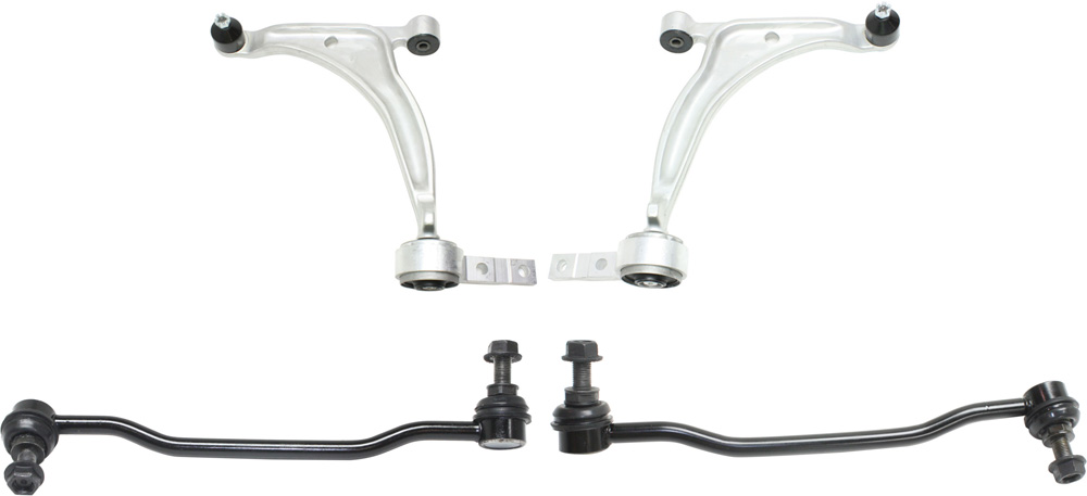 AM ALTIMA 02-06 MAXIMA 04-08 FRONT CONTROL ARM KIT RH AND LH Lower w ball joint s 4 pc Kit with Sway Bar Link SKU KIT 061317-18 OEM 545017Y00A 545018J000-545007Y0