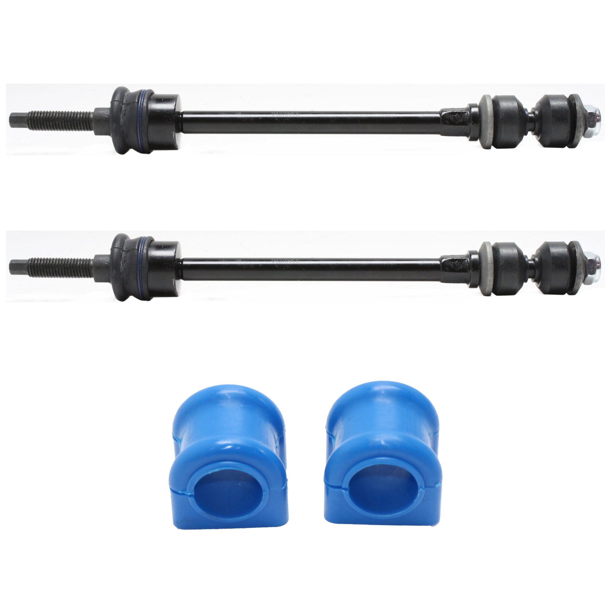 AM RAM 1500-02-05 FRONT SUSPENSION KIT 4 pc Kit with Sway Bar Link and Sway Bar Bushing SKU KIT 061324-23 OEM 45G0886 FA7388-5501286-6026702