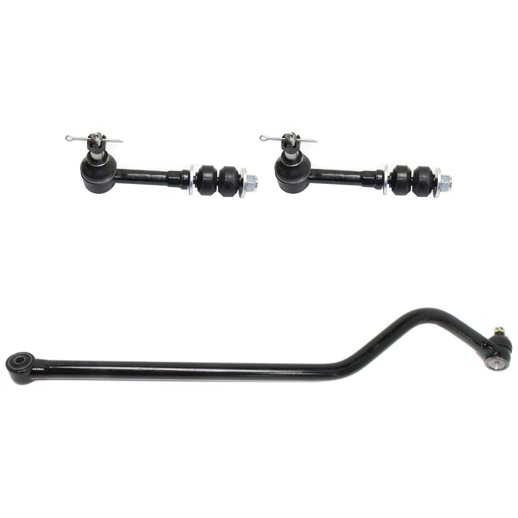AM DODGE FULL SIZE PICKUP 95-99 FRONT SUSPENSION KIT 3 pc Kit with Track Bar and Sway Bar Link SKU KIT 061324-28 OEM 2651443-5451234-52038665-18253