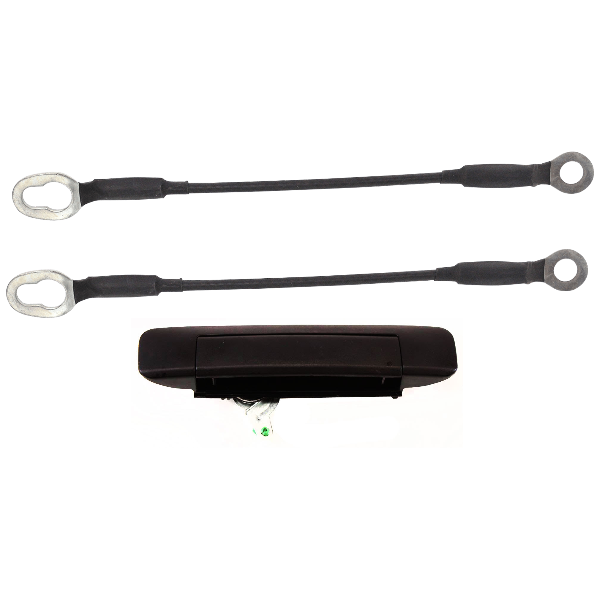 AM TACOMA 05-08 TAILGATE HANDLE 3 pc Kit with Tailgate Cable SKU KIT 061324-50 OEM 6909004010-6577004070